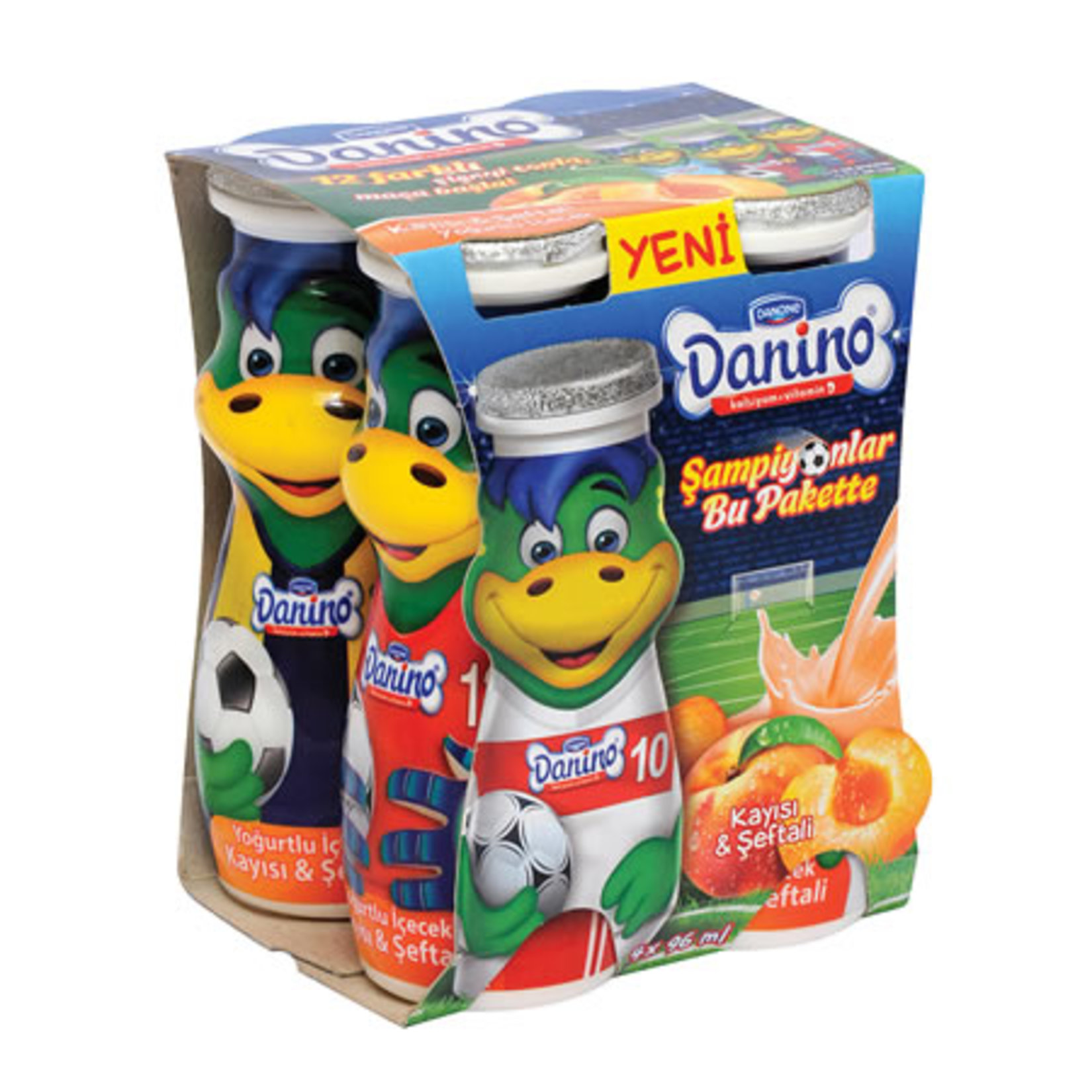 Danino İçecek Şeftali Kayısı 4X96 Ml