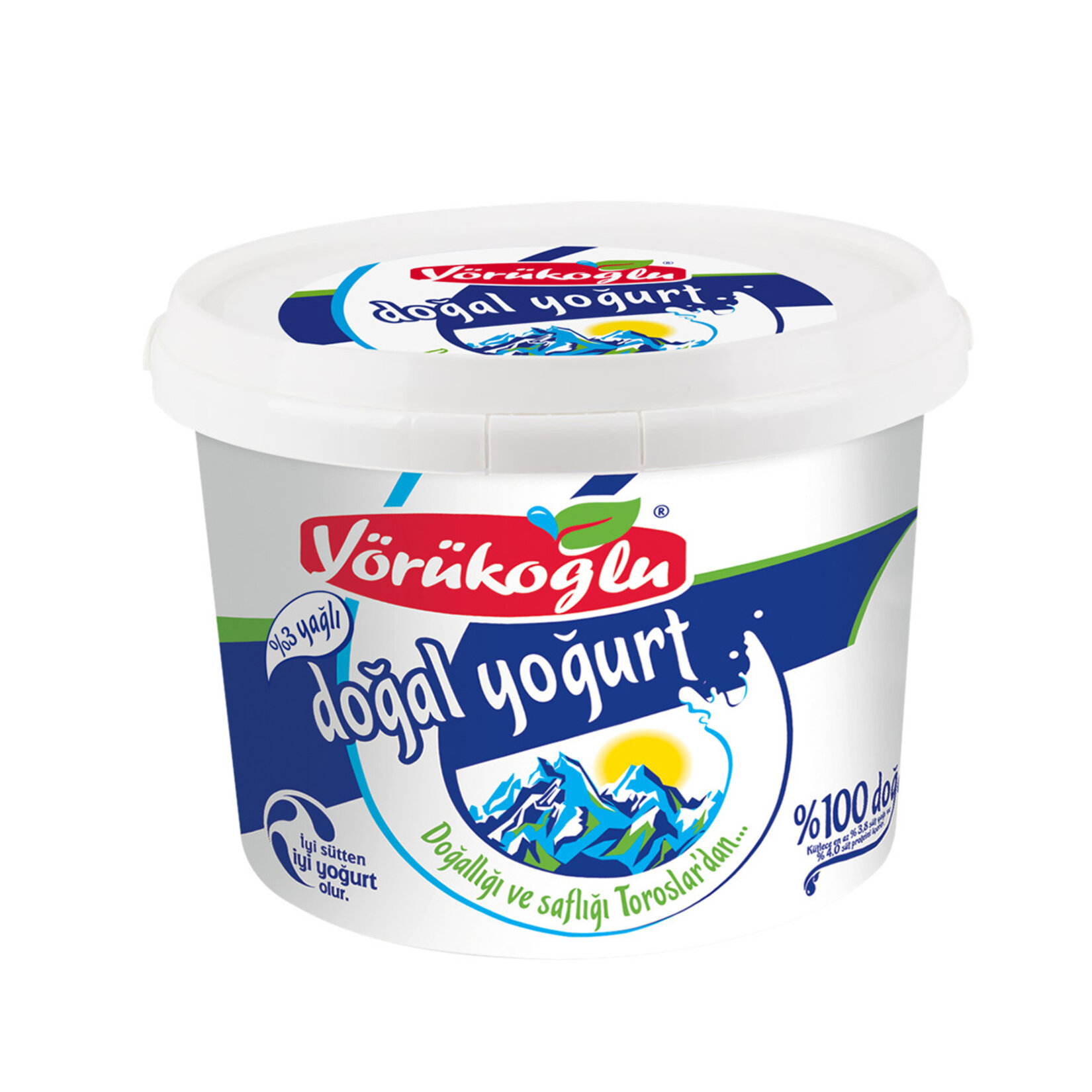 Yörükoğlu %3 Yağlı Yoğurt 1.750 G