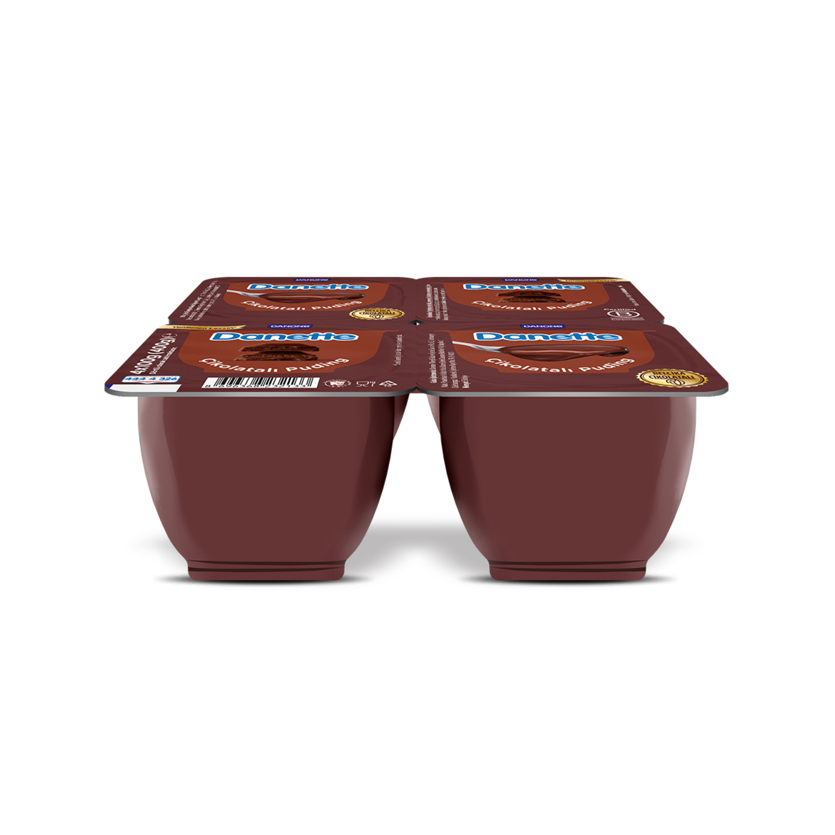 Danette Çikolatalı Puding 4 x 100 G - Görsel 1