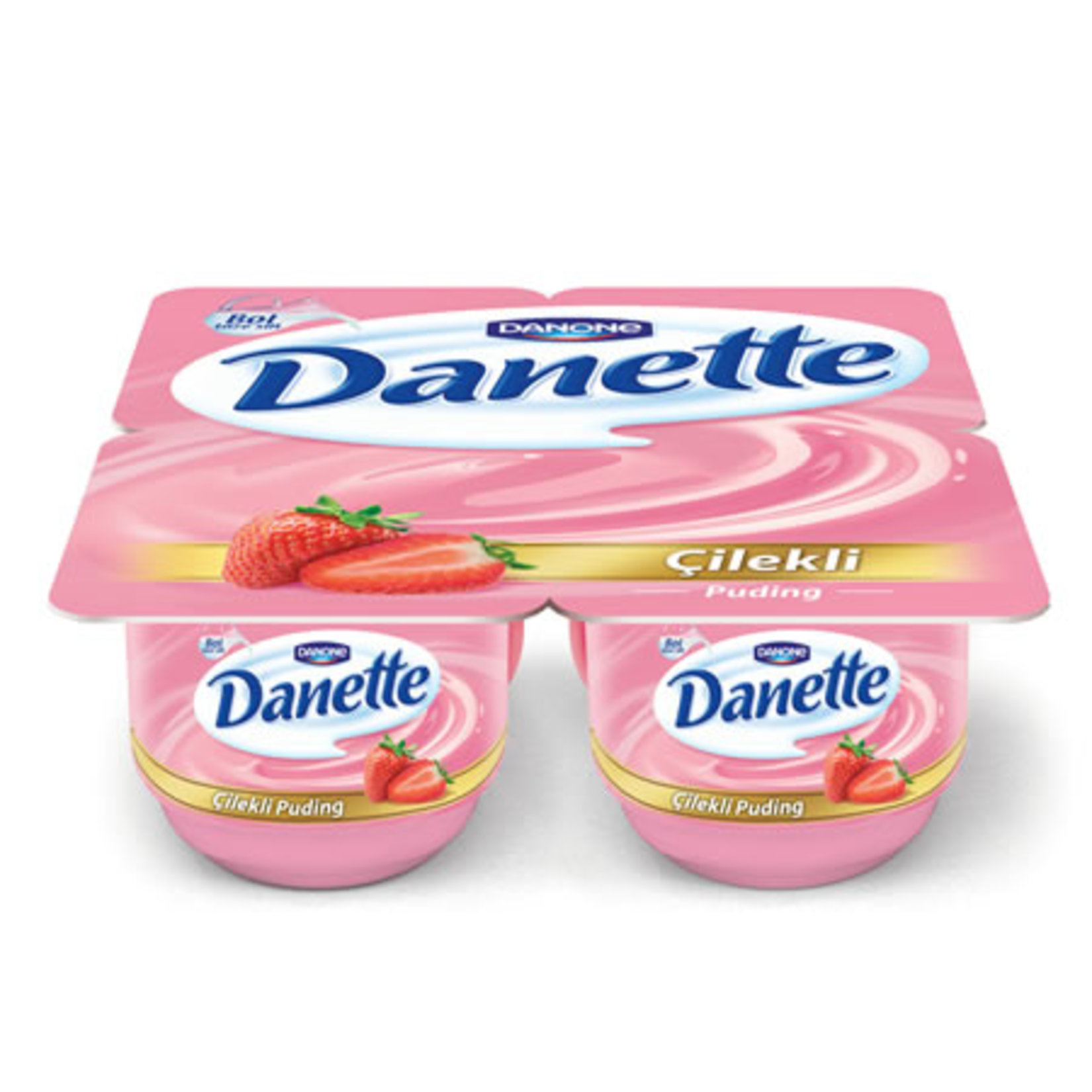 Danette Çilekli Puding 4X110 G