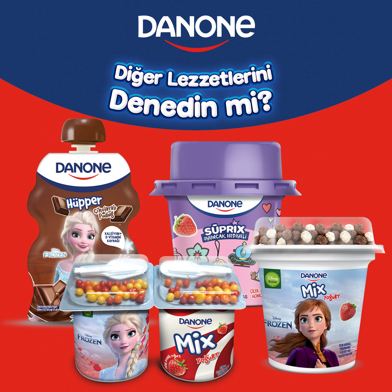 Danone Disney Çilekli Milkshake 188 Ml - Görsel 5