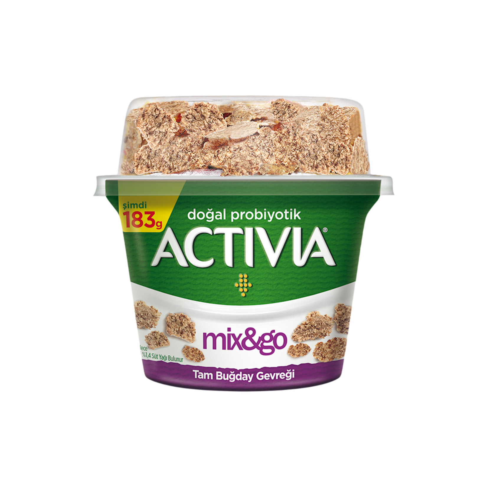 Danone Activia Mix & Go Sade 183G - Görsel 1