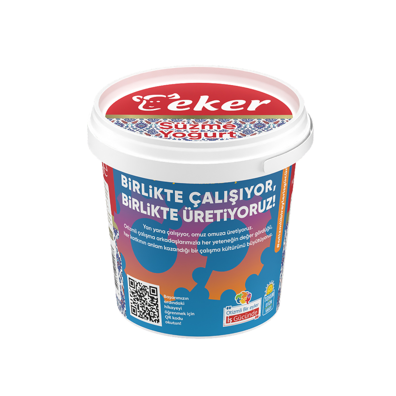 Eker Süzme Yoğurt 900 G