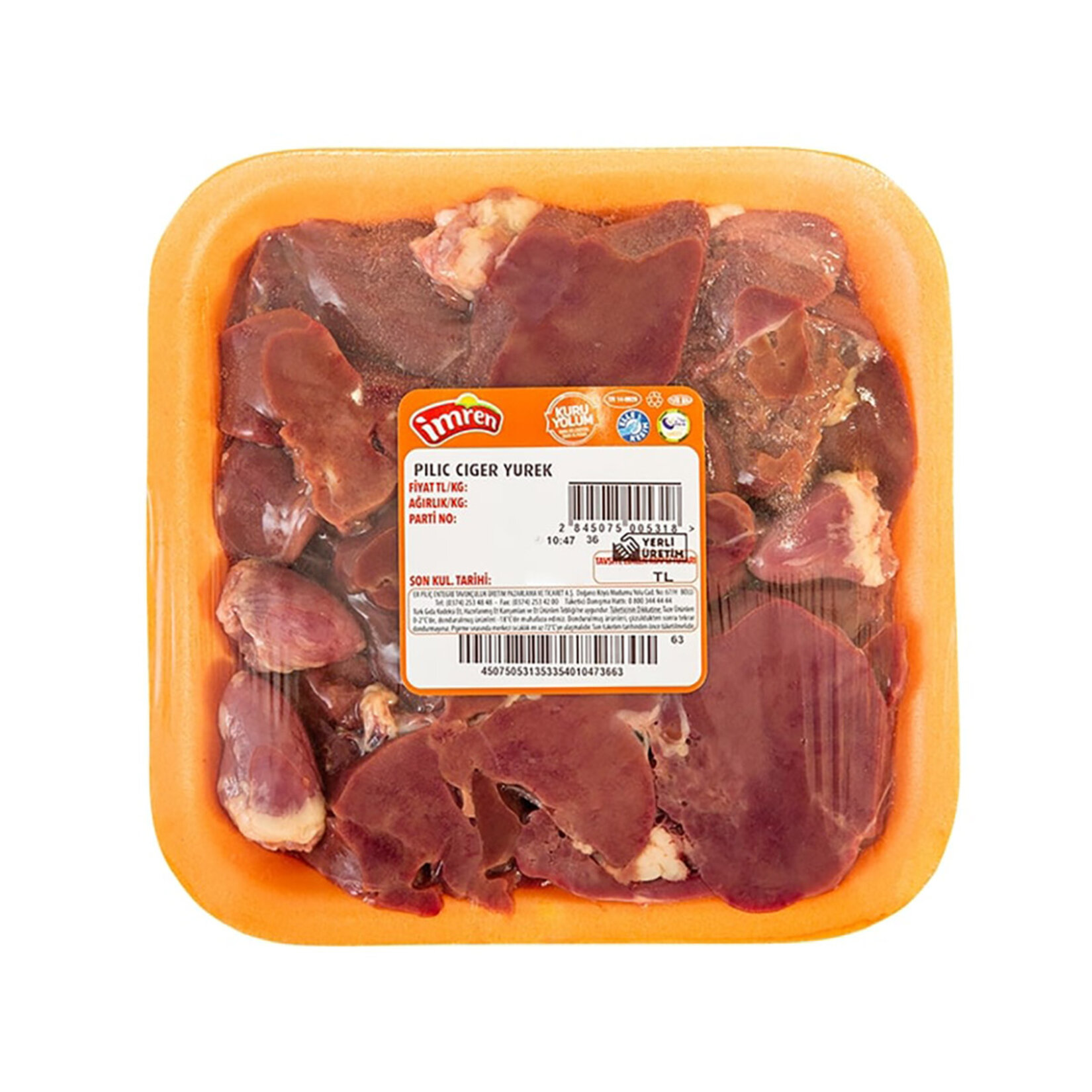İmren Piliç Ciğer Yürek Kg