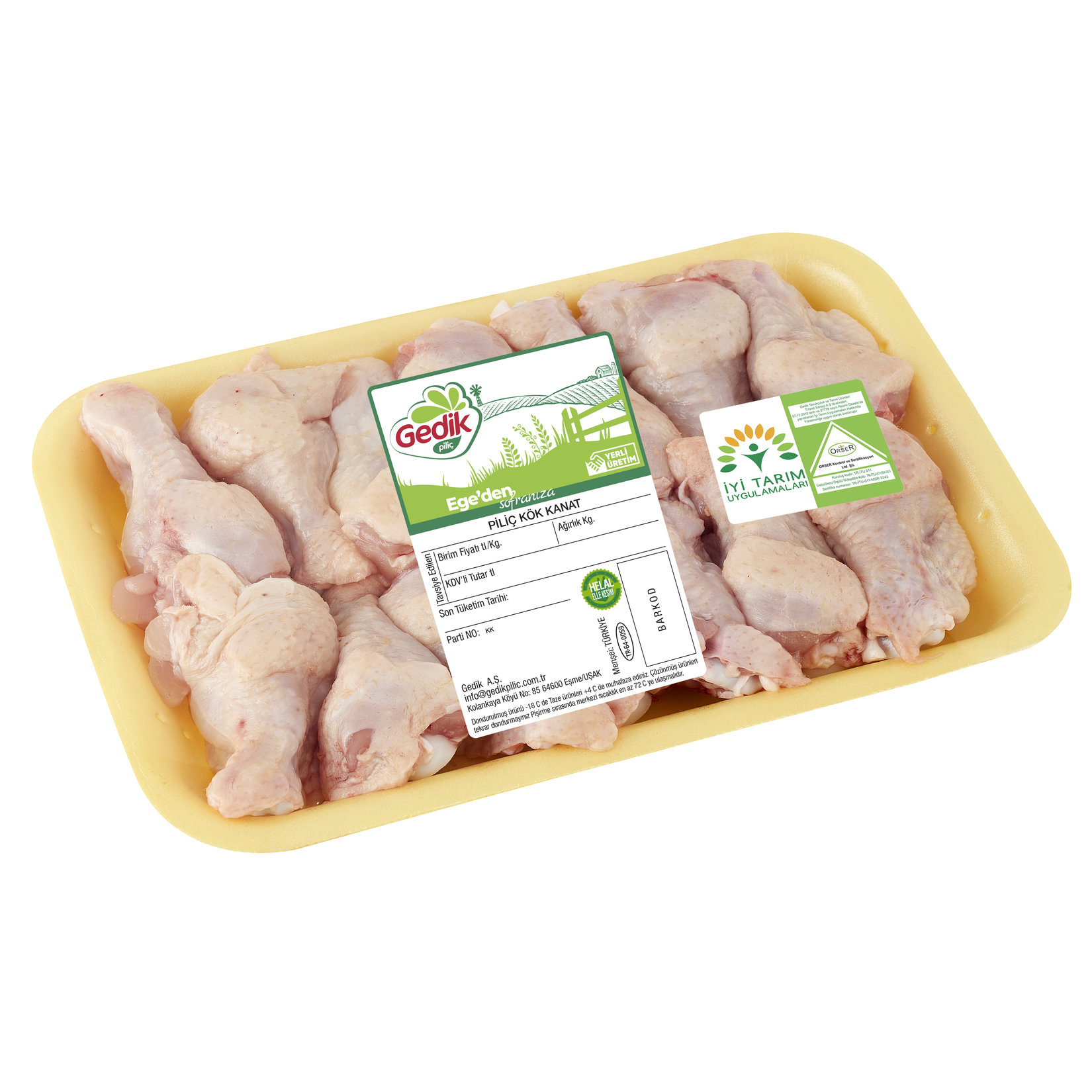 Gedik Piliç Kök Kanat Kg