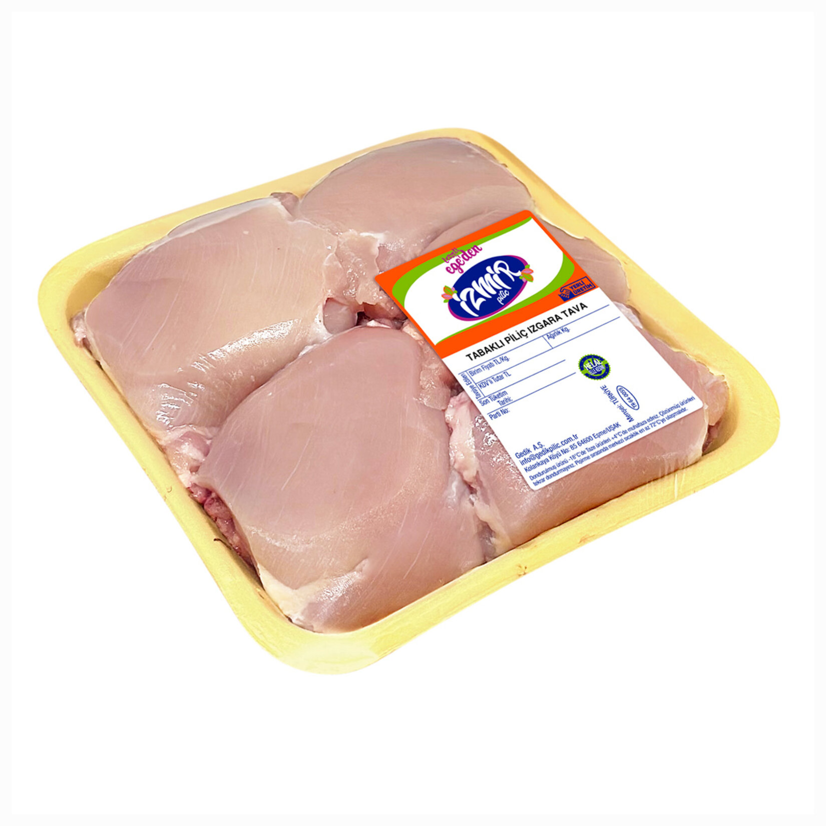 İzmir Piliç Küçük Tabak Izgara Tava Kg