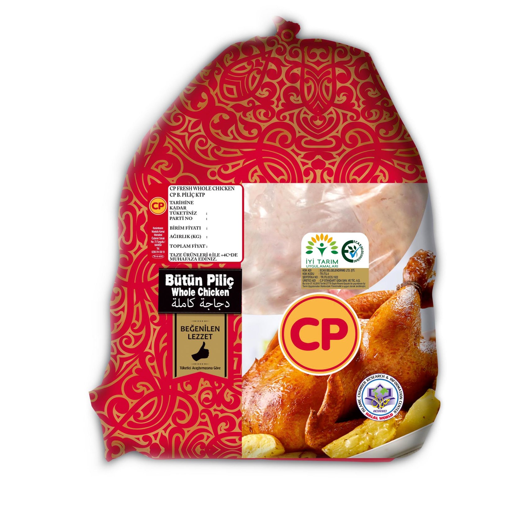 Cp Poşetli Piliç Kg