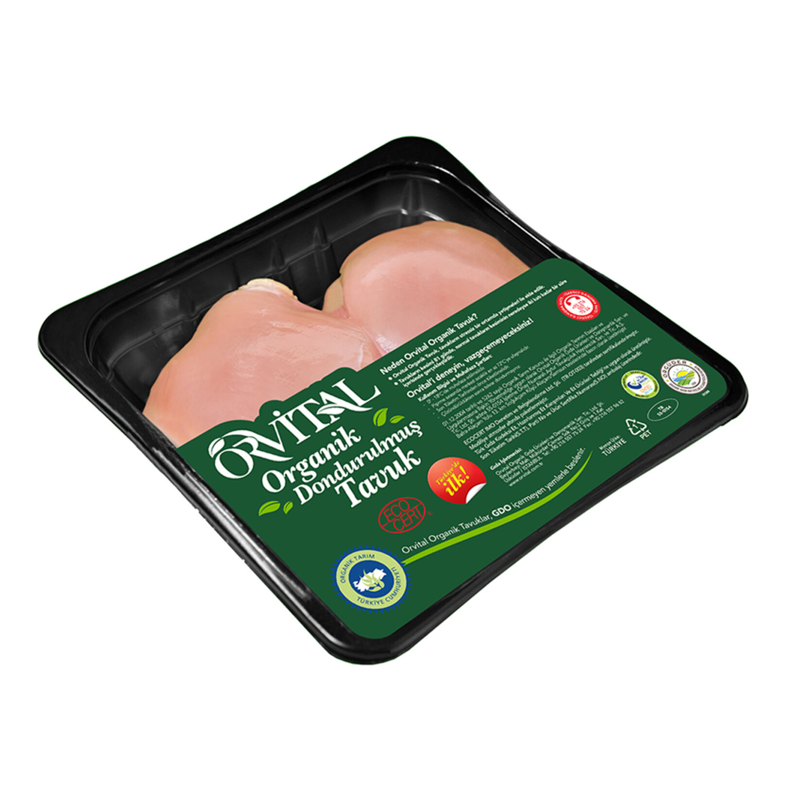 Orvital Organik Dondurulmuş Piliç Bonfile 450 G