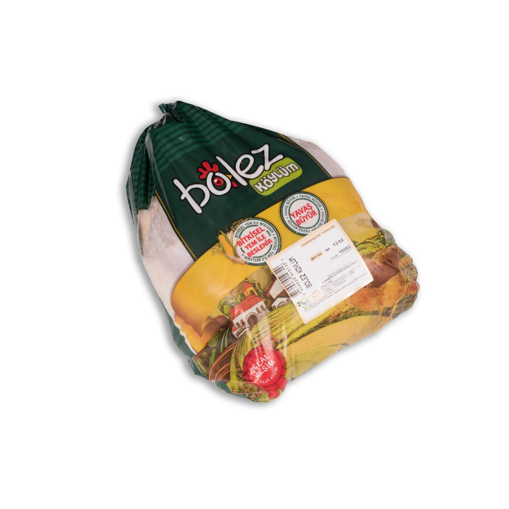 Bolez Köylüm Dondurulmuş Poşetlı Bütün Piliç Kg