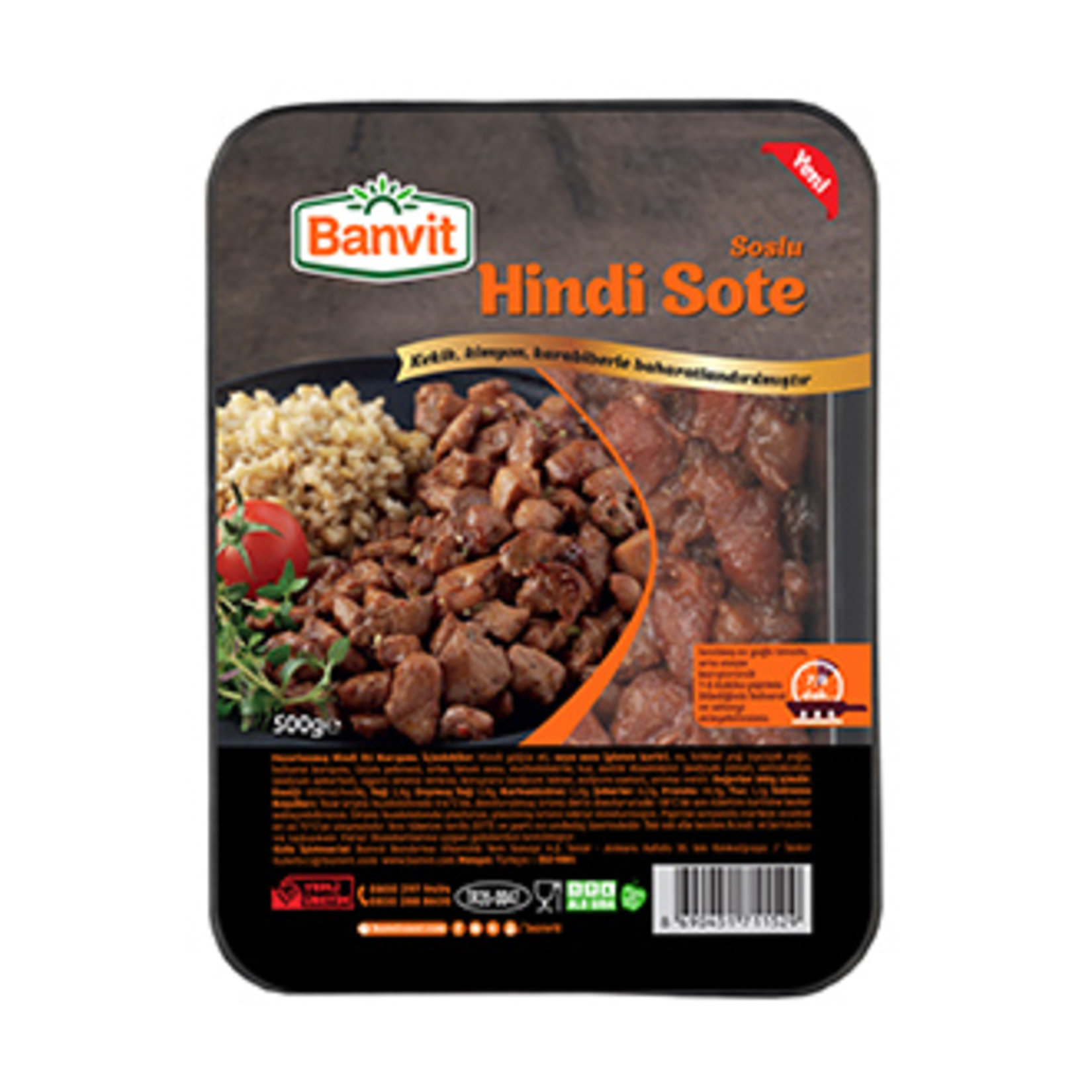 Banvit Soslu Hindi Sote 500 G