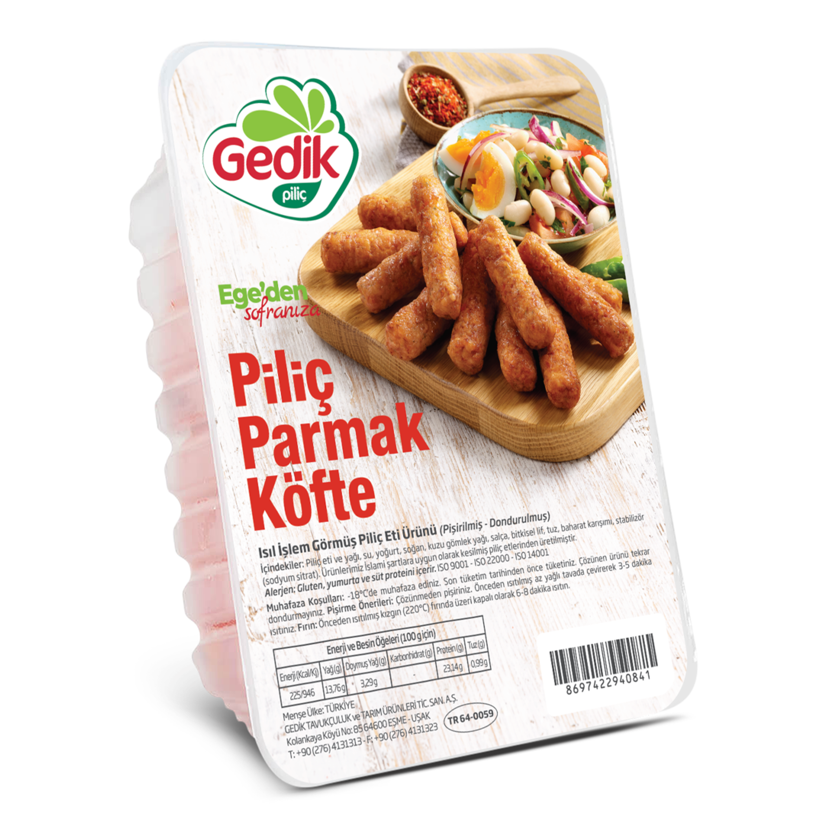 Gedik Piliç Parmak Köfte 275G