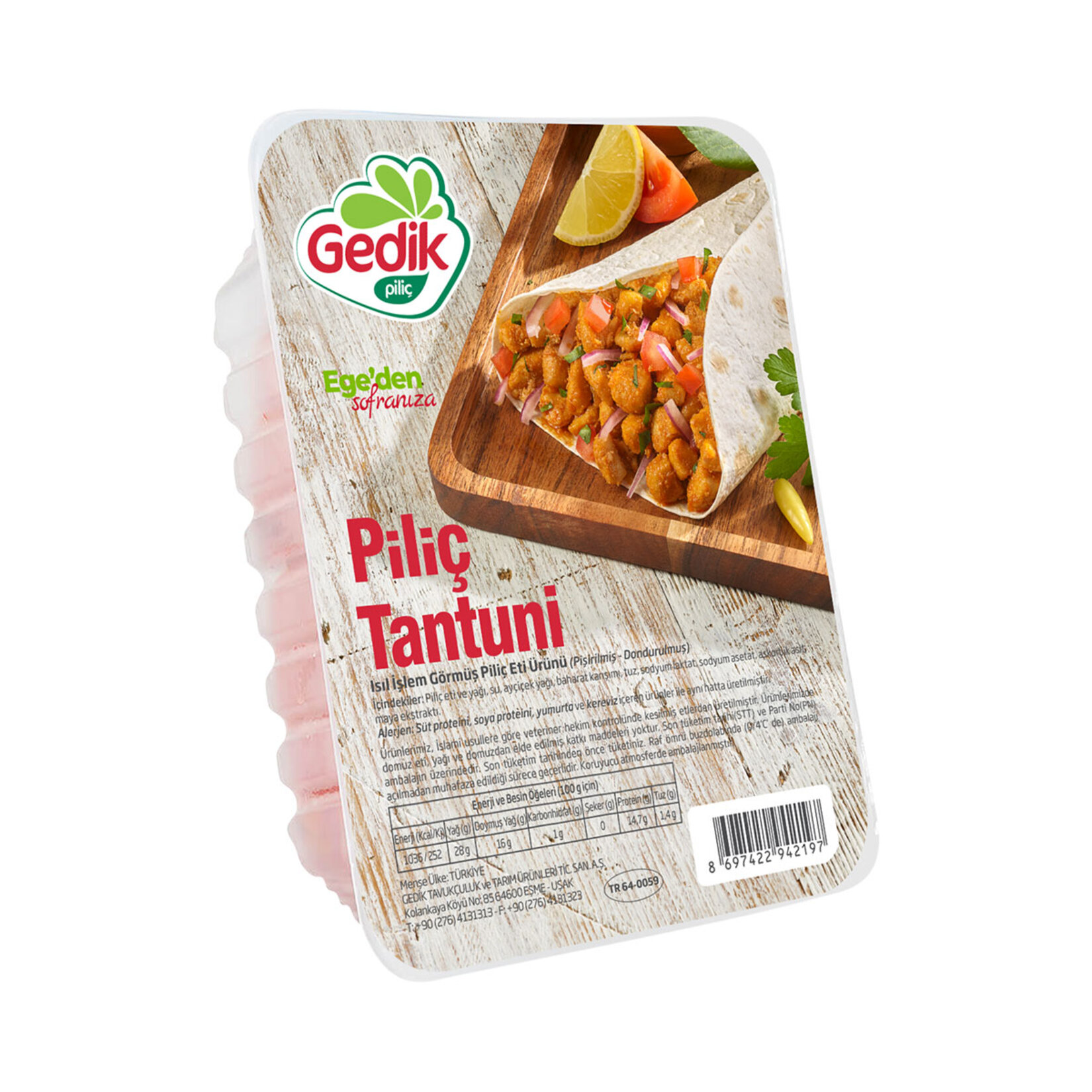 Gedik Piliç Piliç Tantuni 200 G