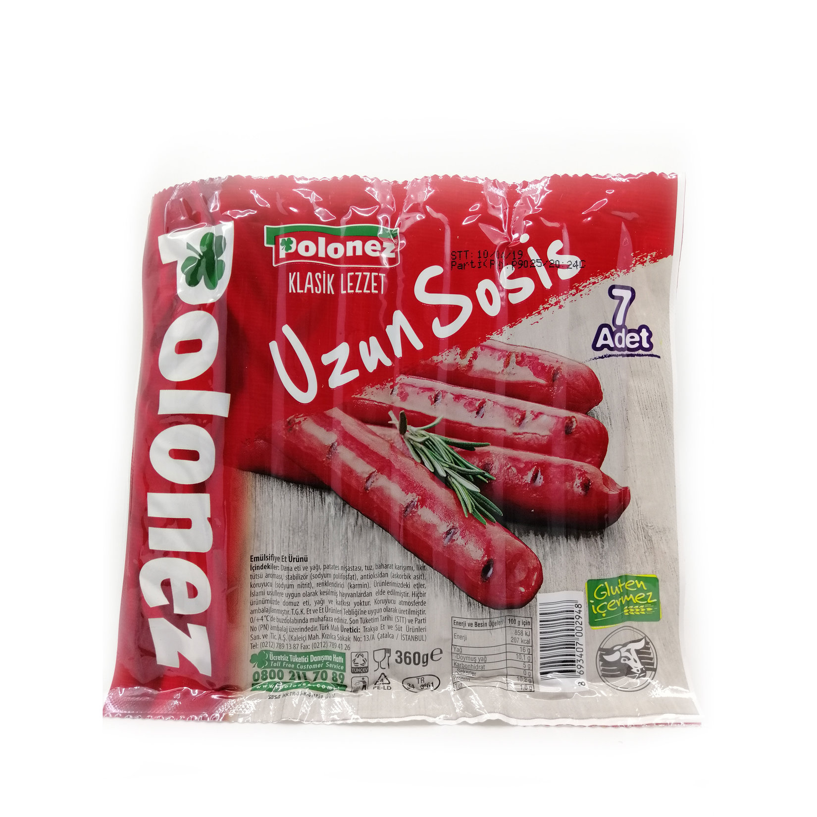 Polonez Uzun Sosis 360 G