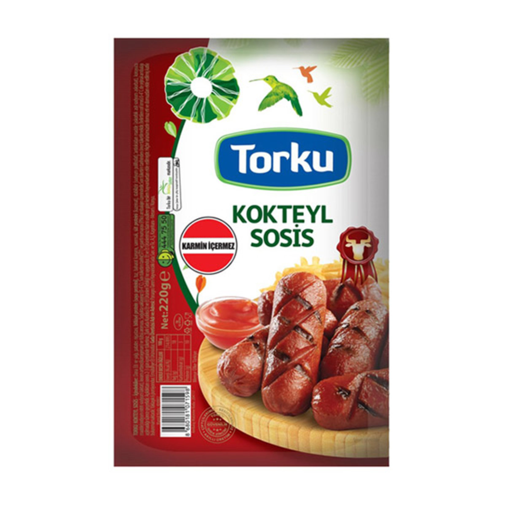 Torku Kokteyl Sosis 220 G