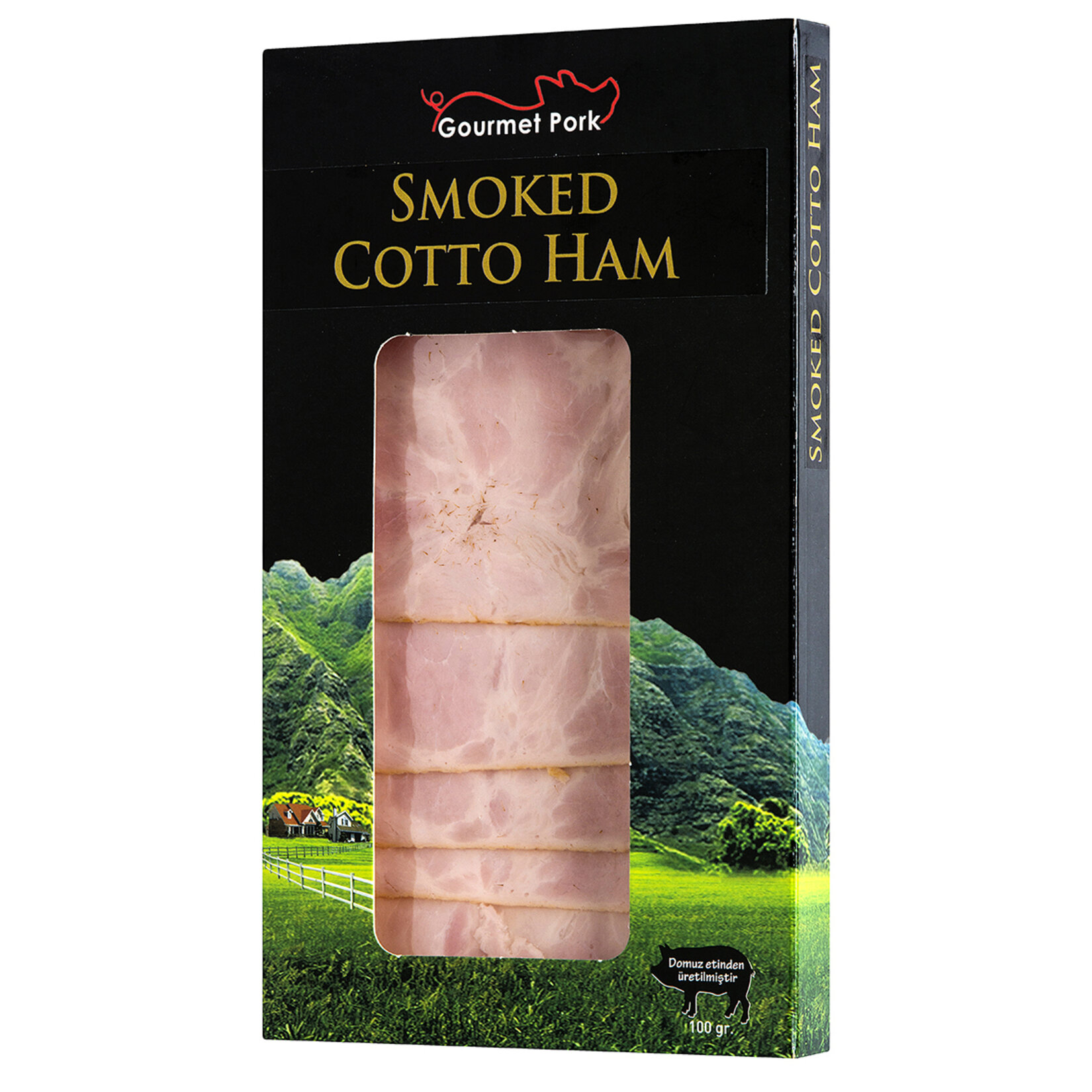Smoked Cotto Ham Füme Domuz Jambon 100 G