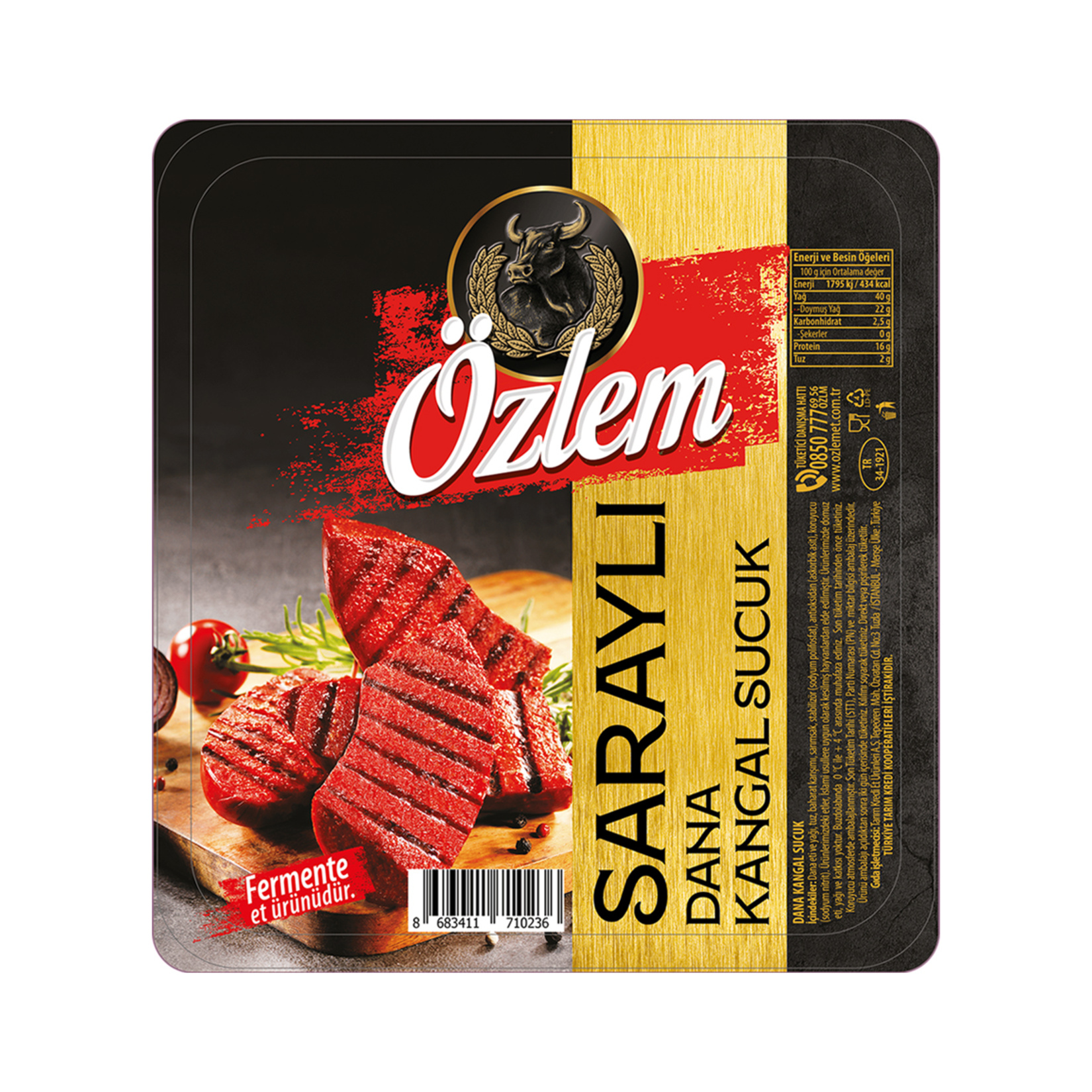 Özlem Saraylı Dana Kangal Sucuk 400 G