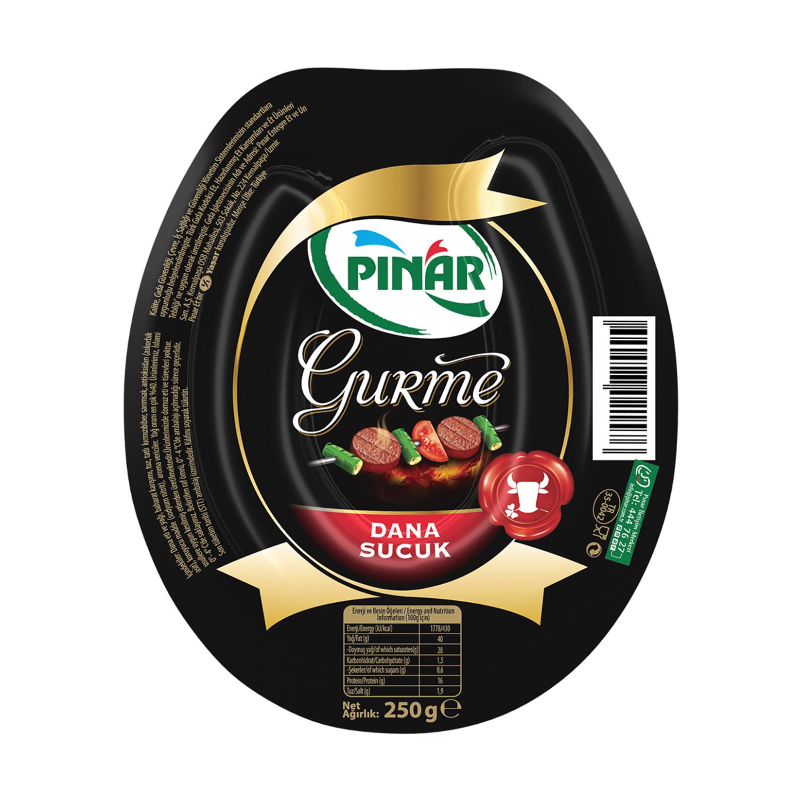 Pınar Gurme Sucuk 250 G