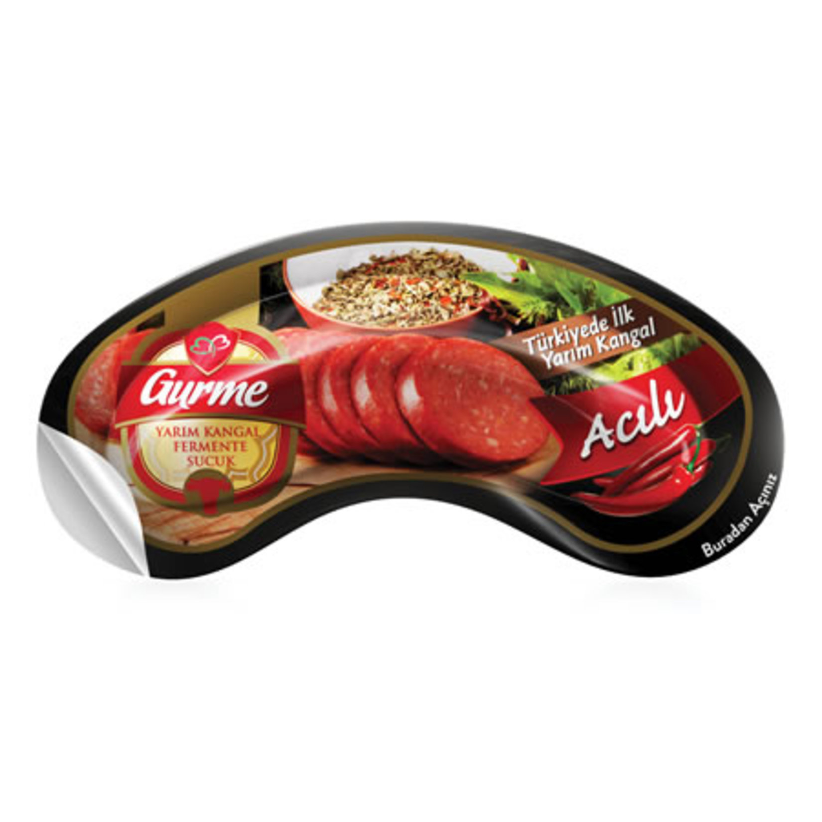 Gurme Yarım Kangal Acılı Sucuk 250 G