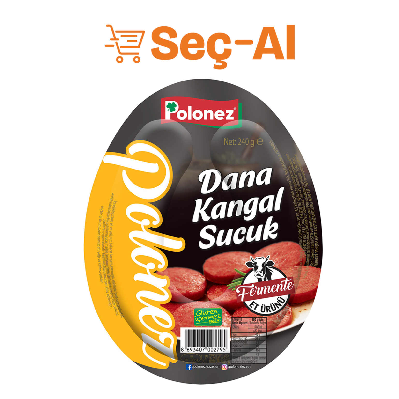 Polonez Dana Sucuk 240 G