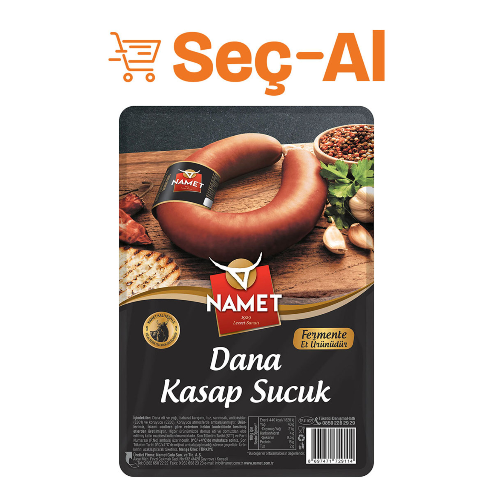 Namet Dana Kasap Sucuk 250 G