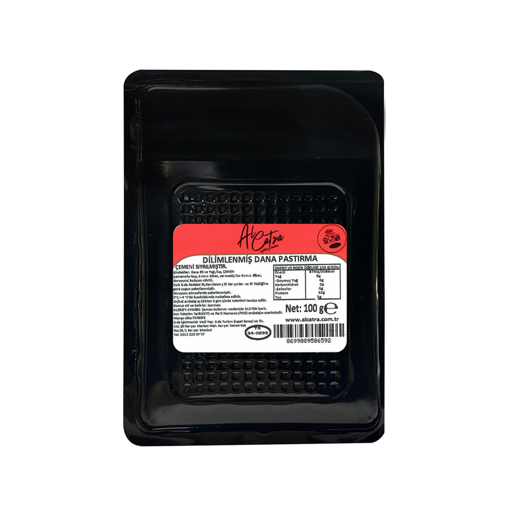 Alcatra Dilimlenmiş Dana Pastırma 100 G - Görsel 2