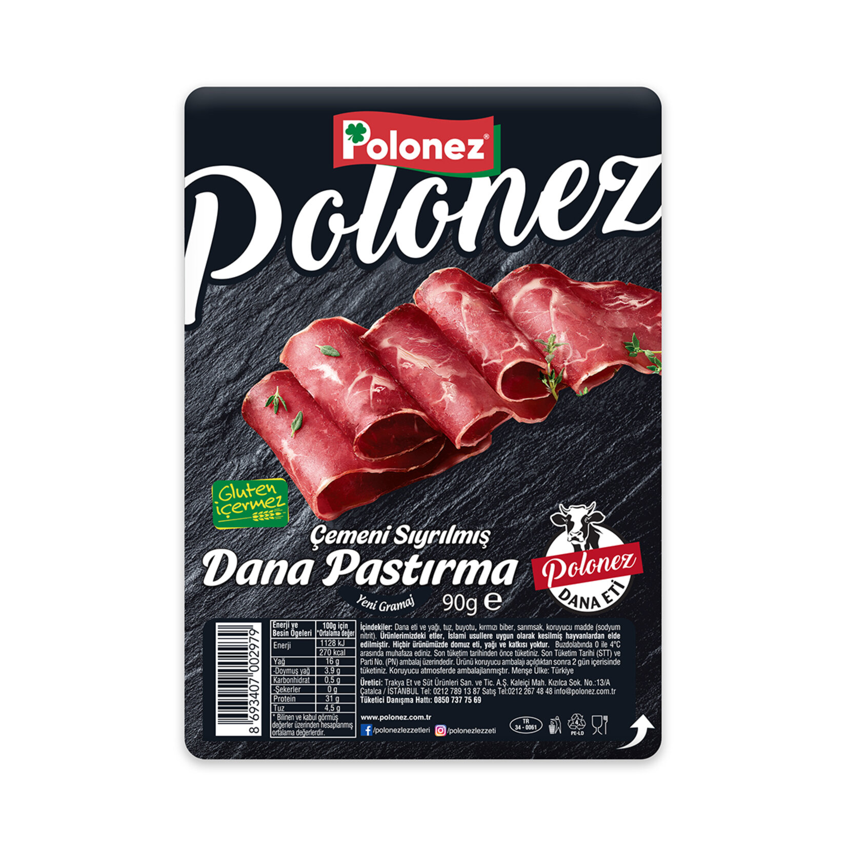 Polonez Pastırma 90 G