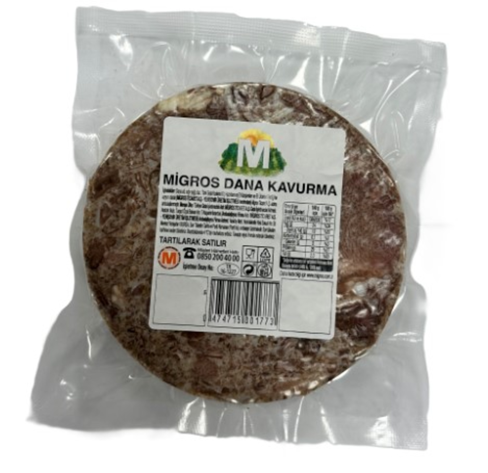 Migros Dana Kavurma Kg
