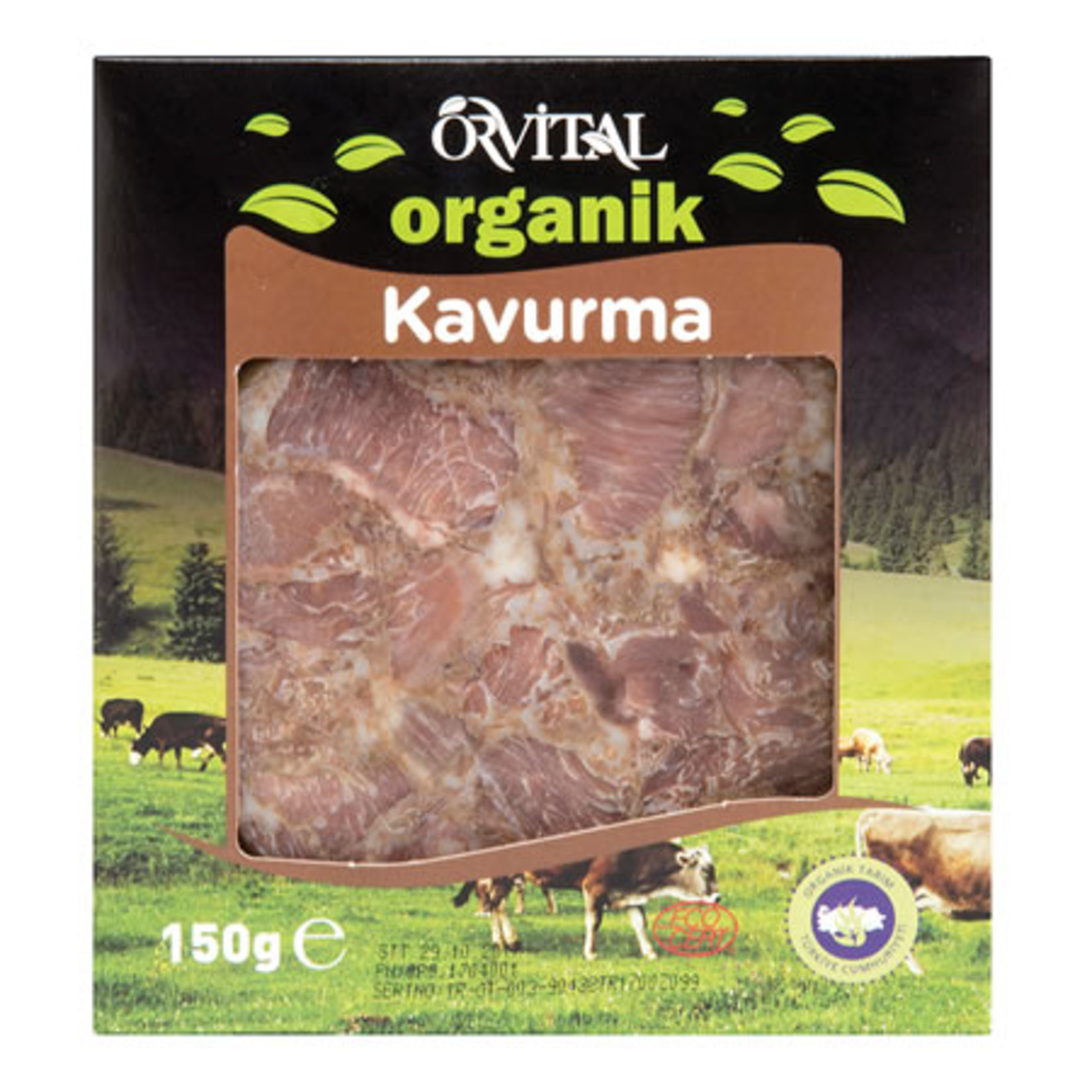 Orvital Organik Kavurma 150 G