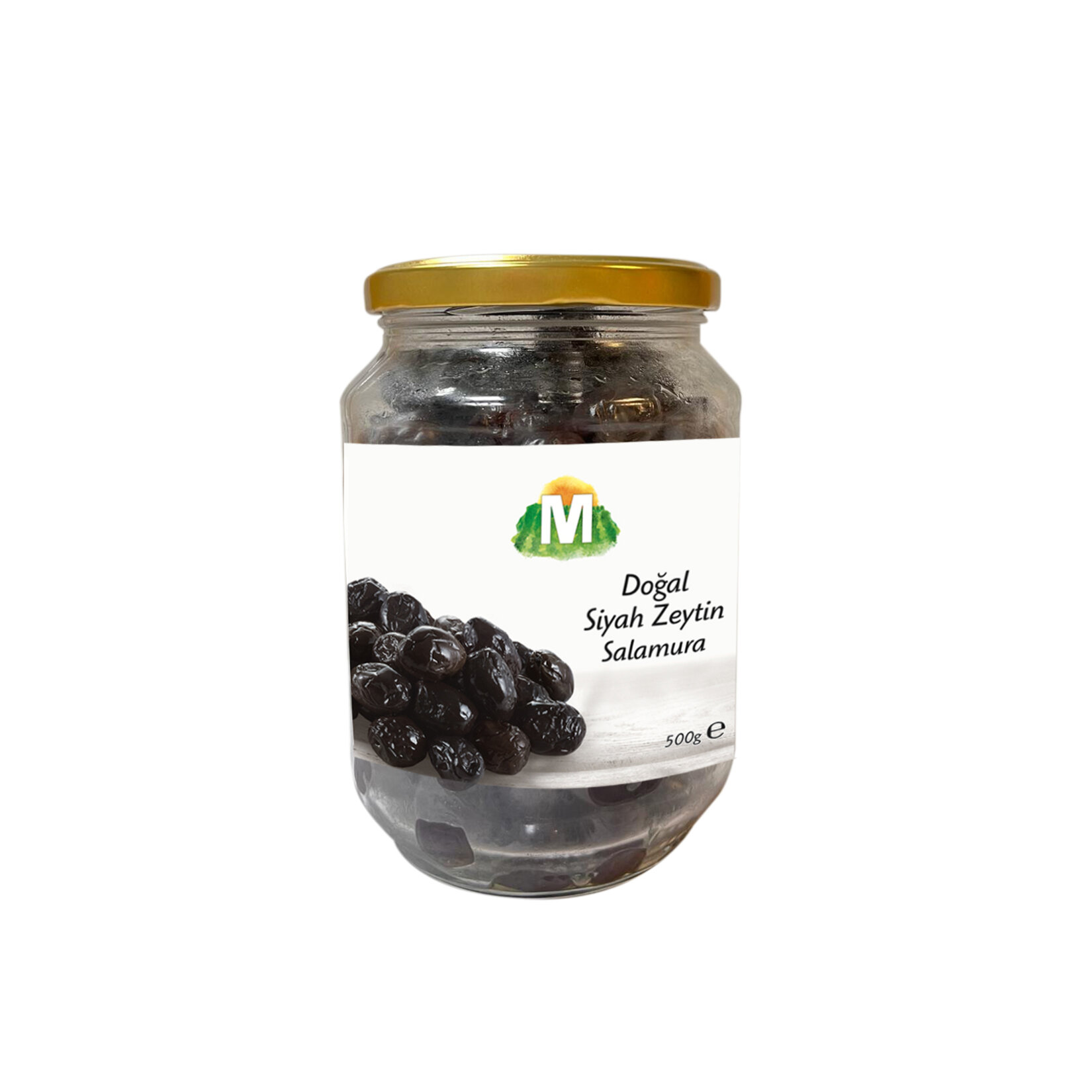 Migros Doğal Yağlı Siyah Zeytin 231-290Ad/kg 500G