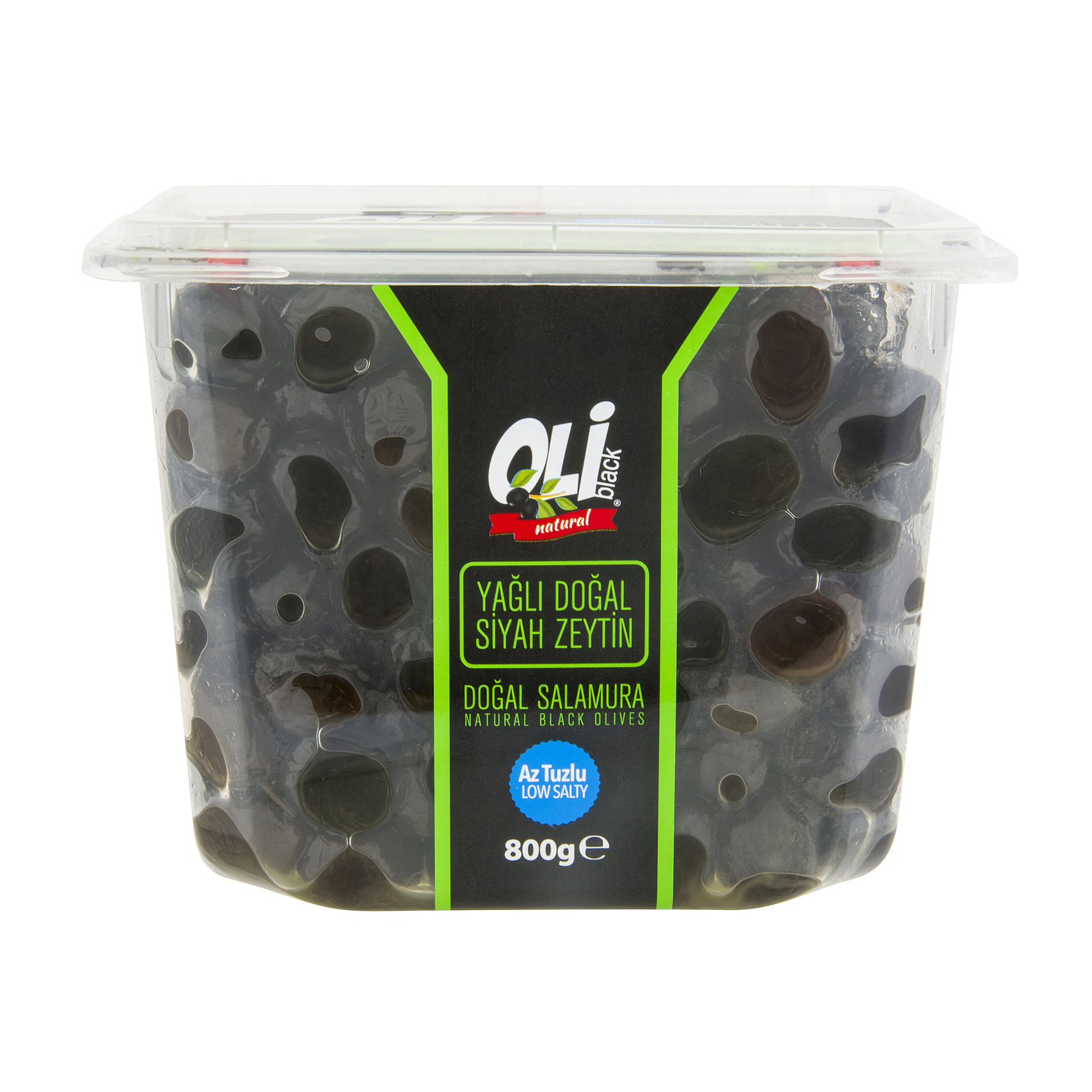 Oliblack Yağlı Sele Zeytin 261-290 Ad/kg 800 G