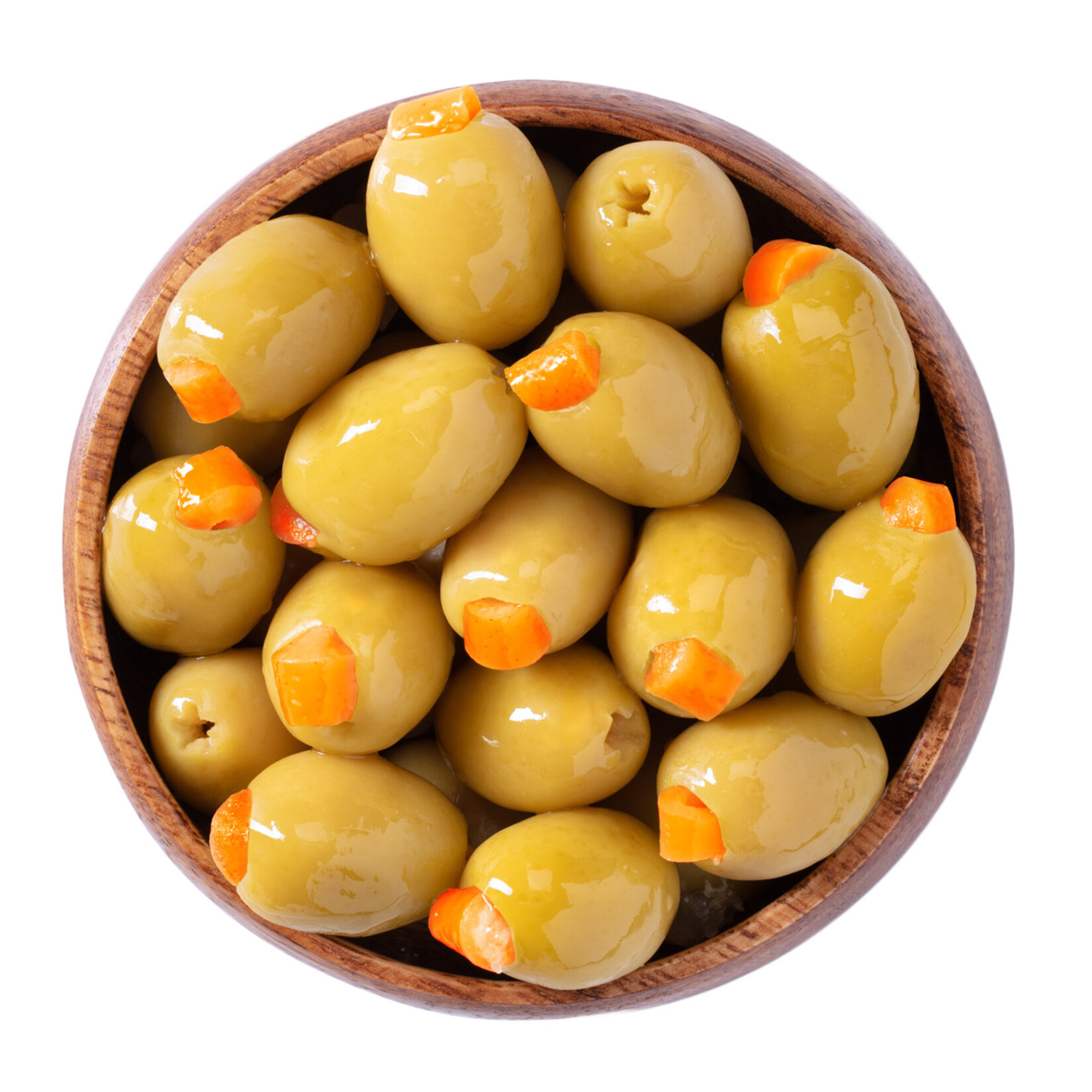 Halis Komili Portakal Dolgulu Yeşil Zeytin 161-180 Adet / Kg