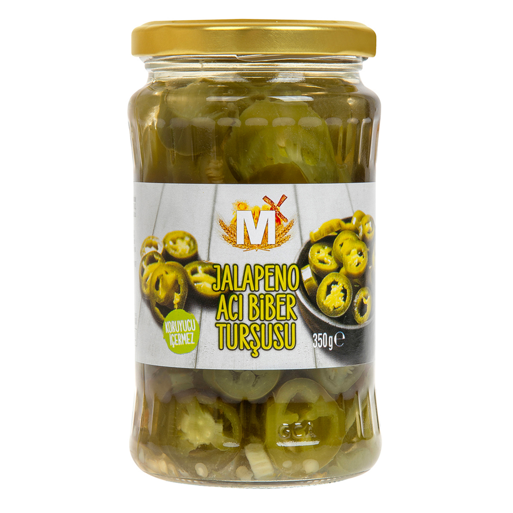 Migros Jalapeno Acı Biber Turşusu 350 G