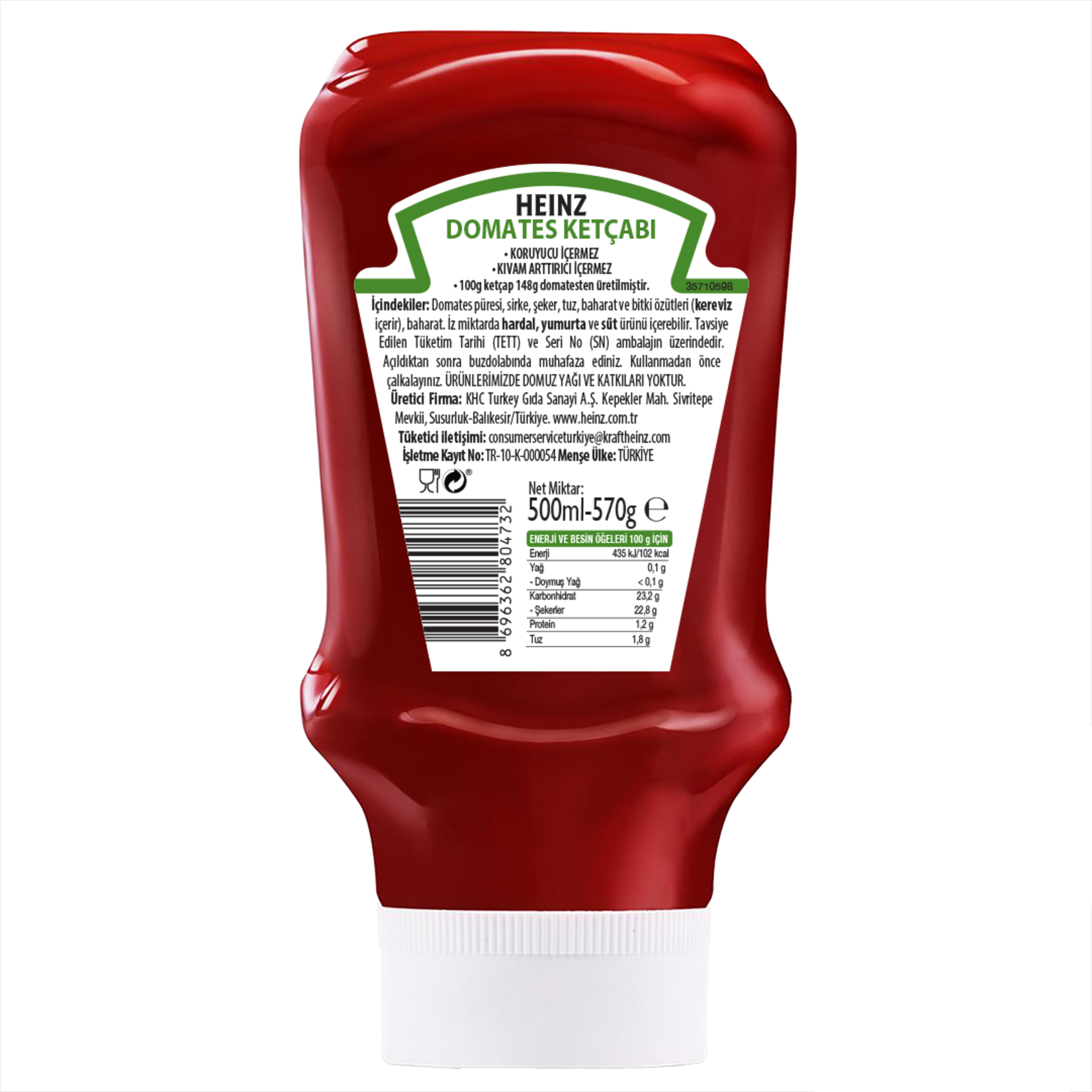 Heinz Ketçap 570 G - Görsel 3