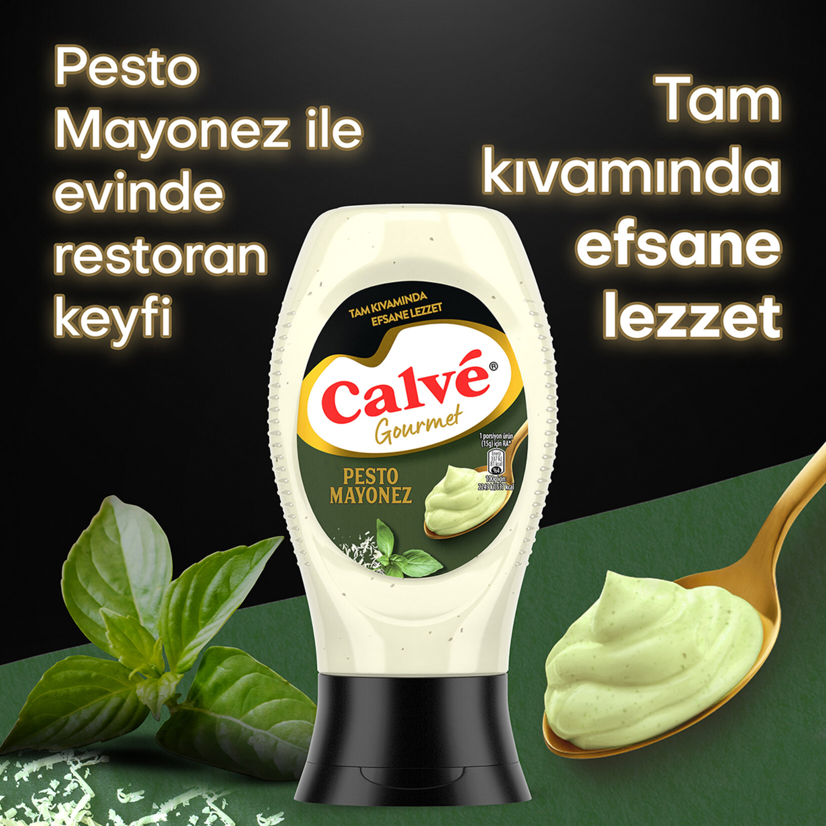 Calve Pesto Mayonez 235 G - Görsel 4