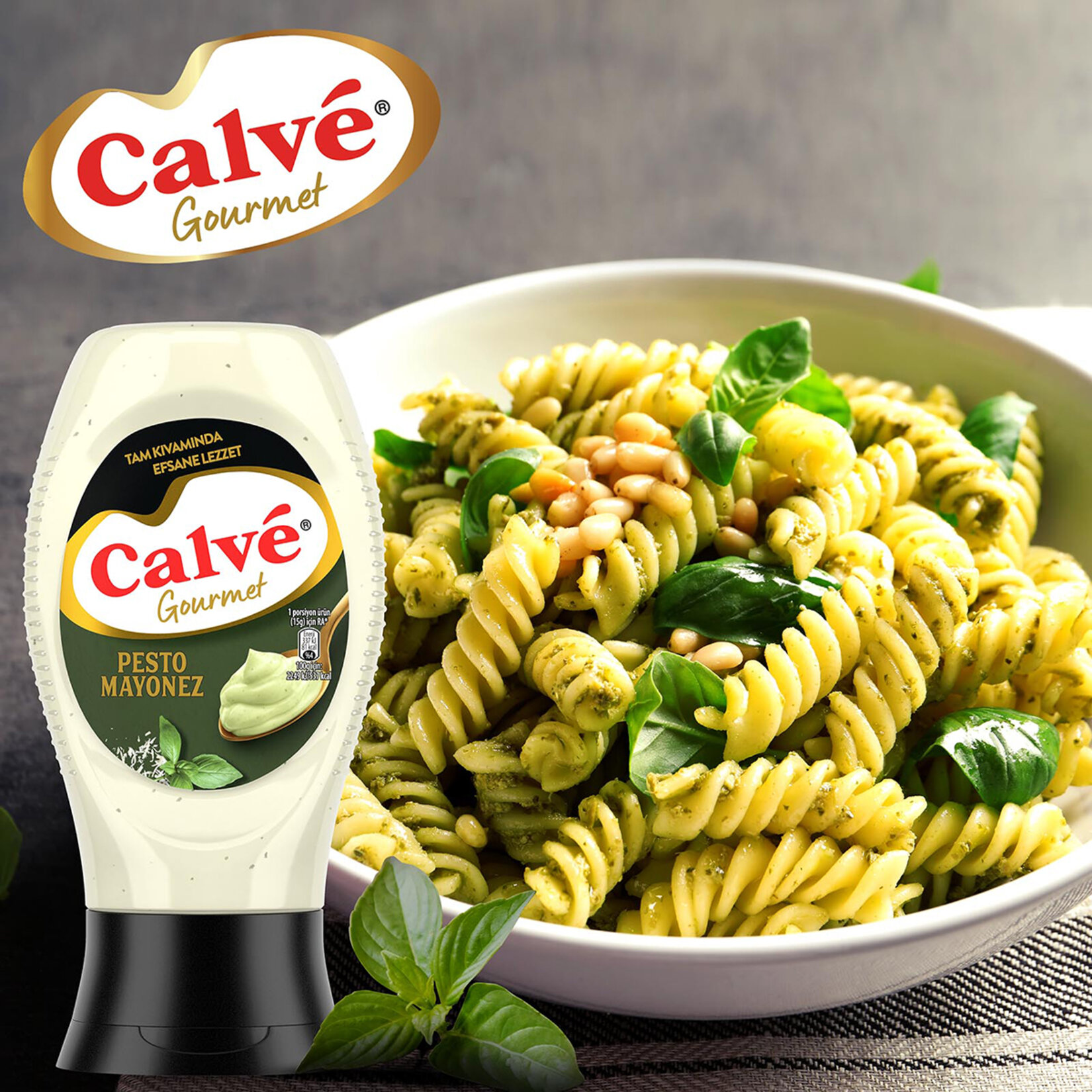 Calve Pesto Mayonez 235 G - Görsel 5