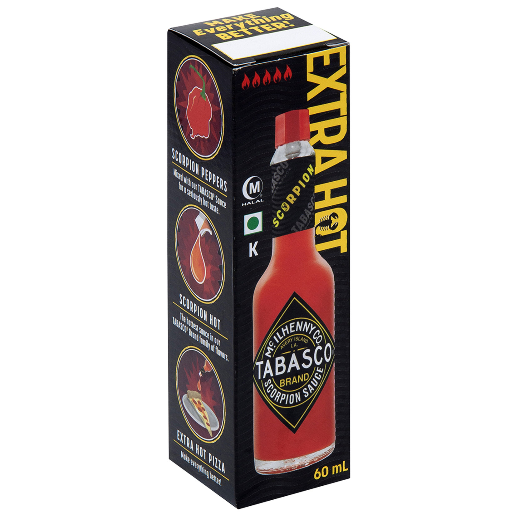 Tabasco Scorpion Acı Biber Sosu 60 Ml
