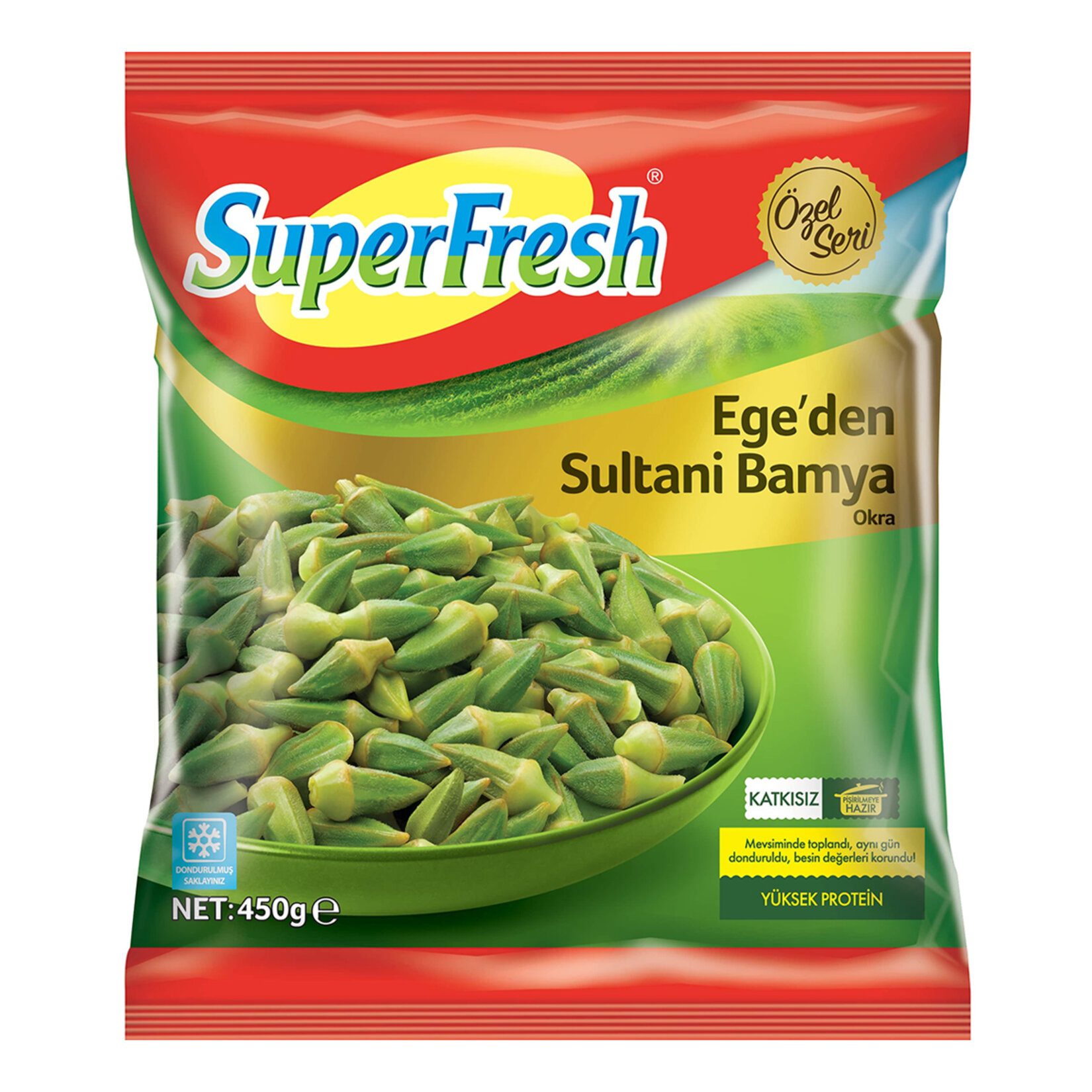 SuperFresh Ege’den Sultani Bamya 450 G