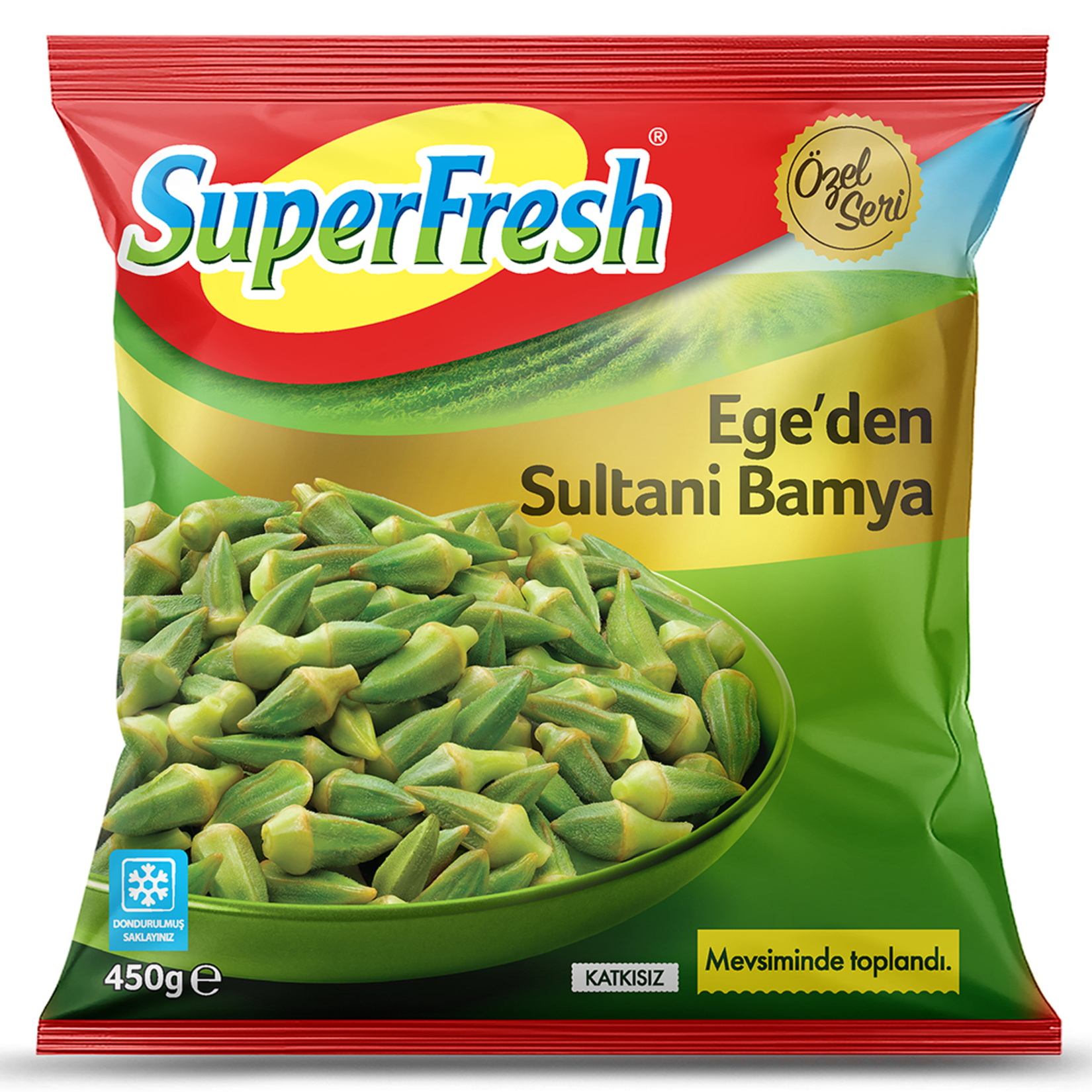 SuperFresh Ege’den Sultani Bamya 450 G - Görsel 1
