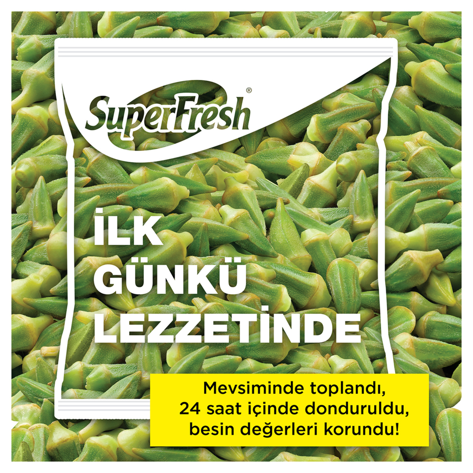 SuperFresh Ege’den Sultani Bamya 450 G - Görsel 2