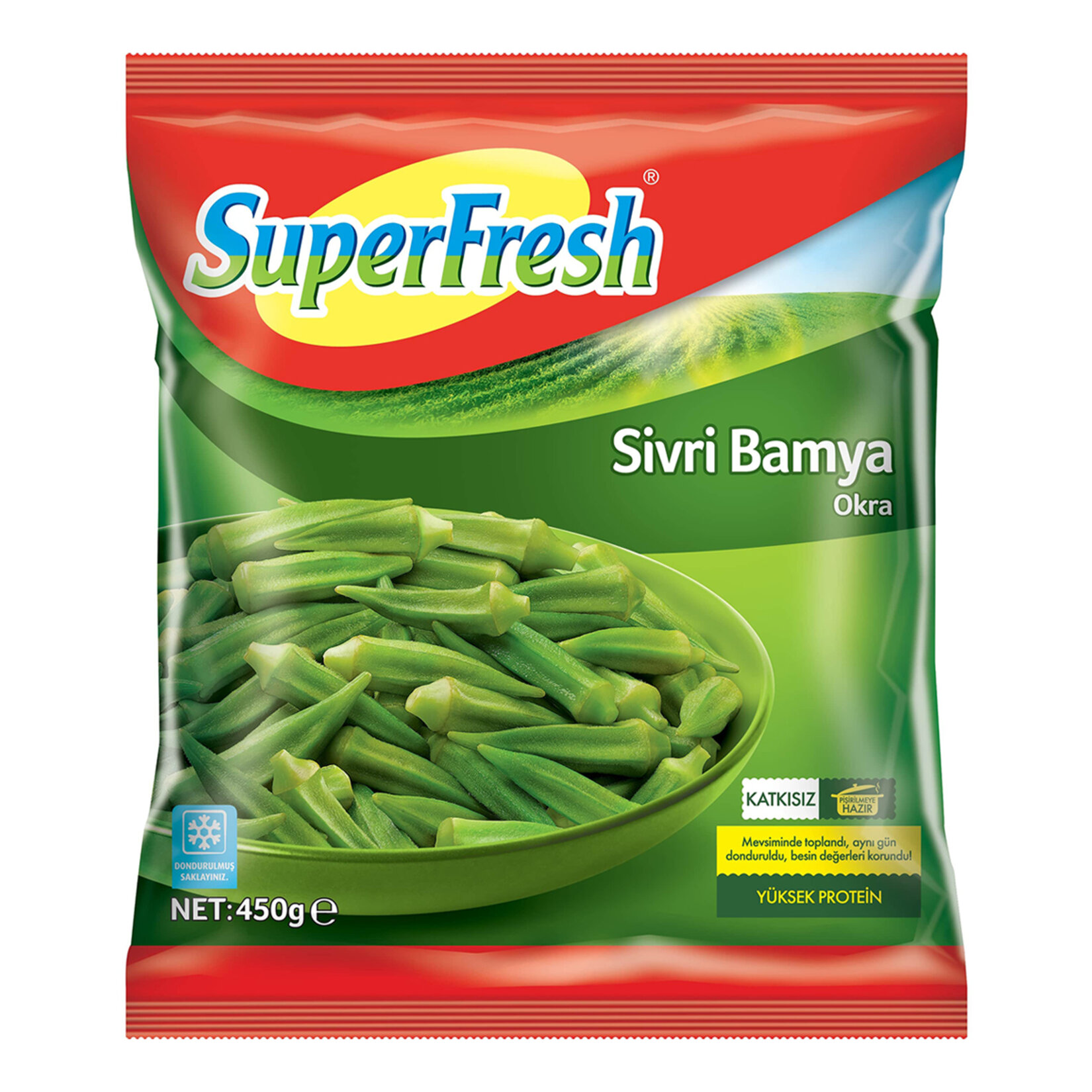 Superfresh Sivri Bamya 450 G