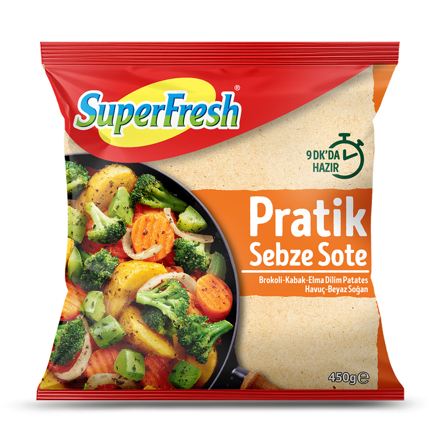 Superfresh Pratik Sebze Sote Mix 450 G - Görsel 1