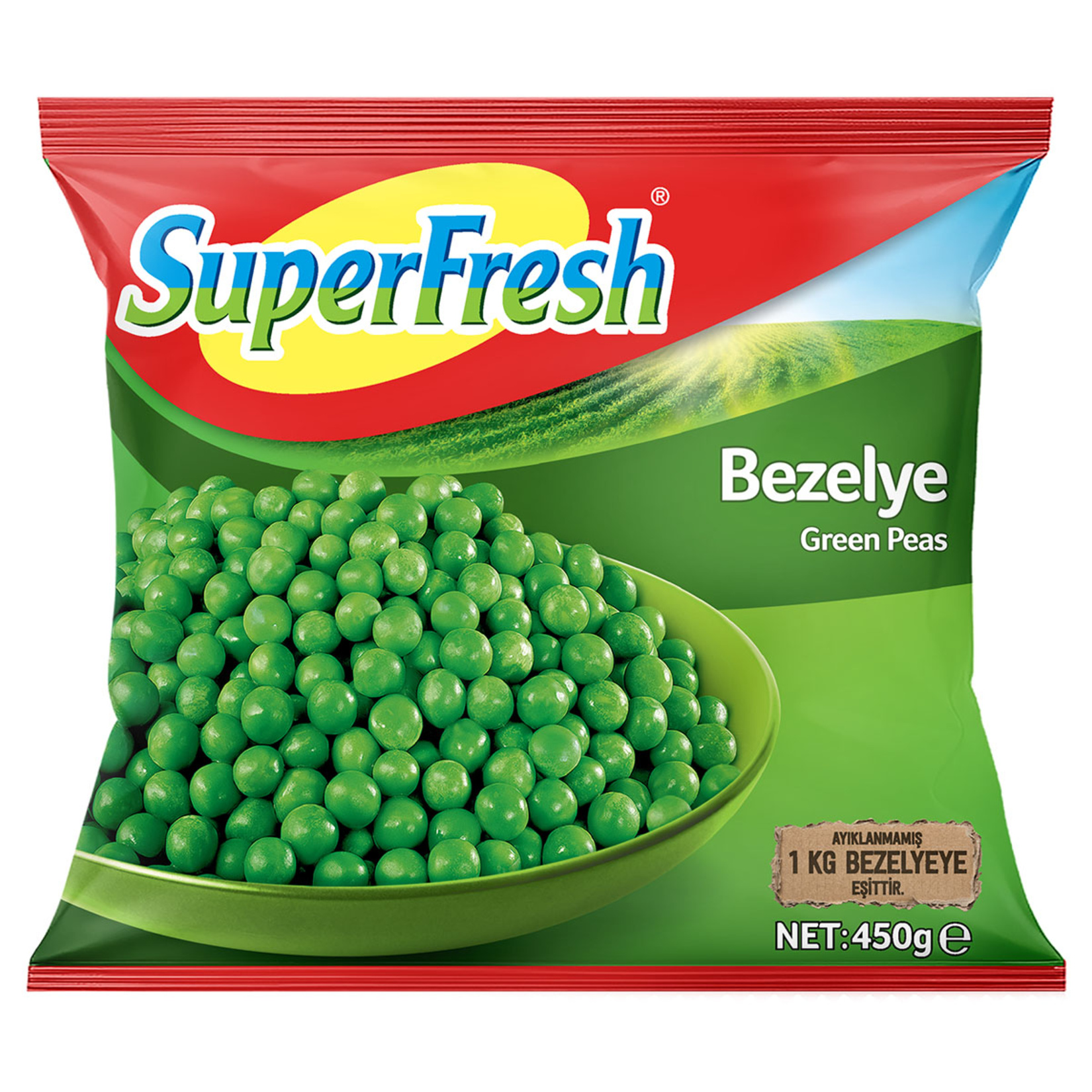 Superfresh Bezelye 450 G