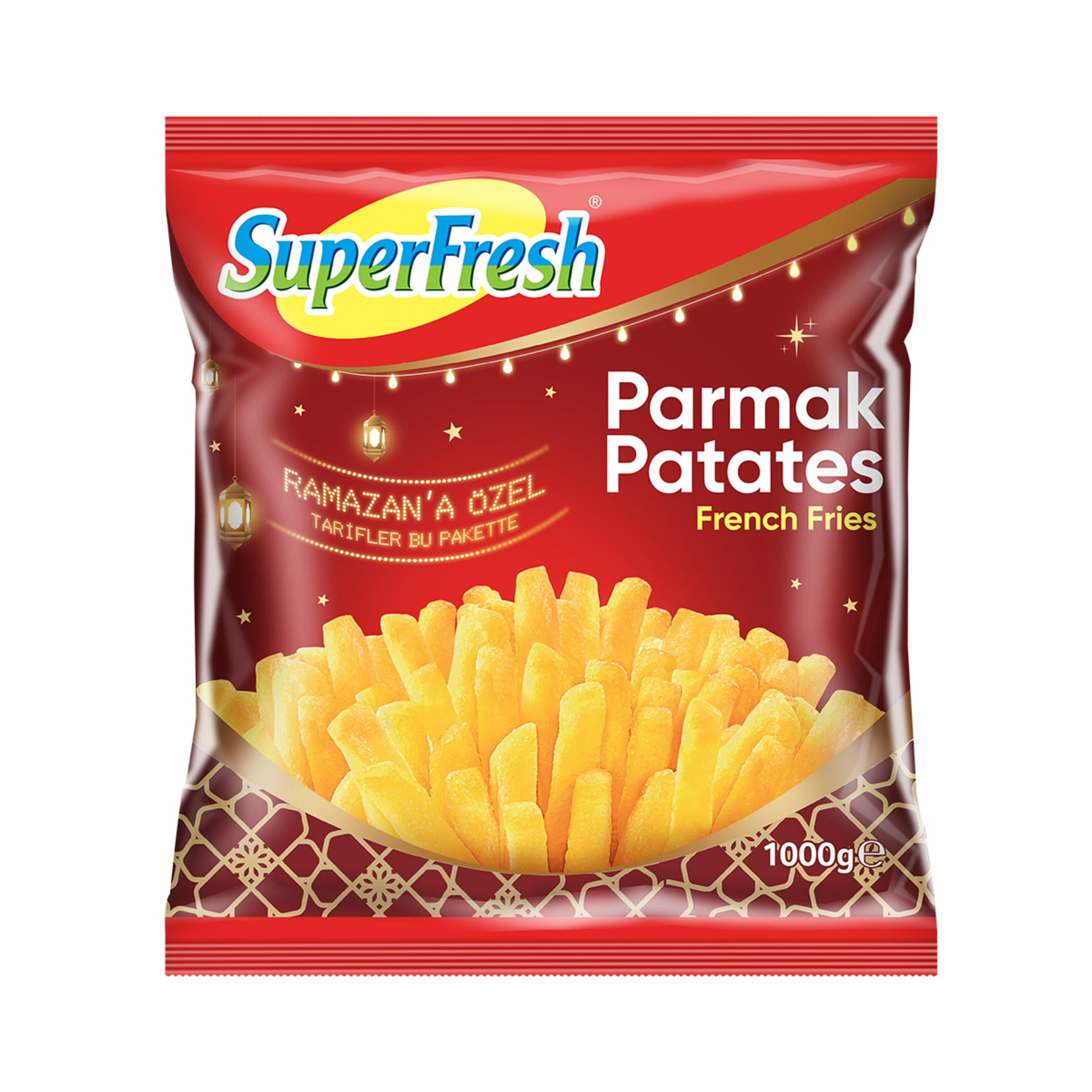 SuperFresh Parmak Patates 1 Kg - Görsel 1