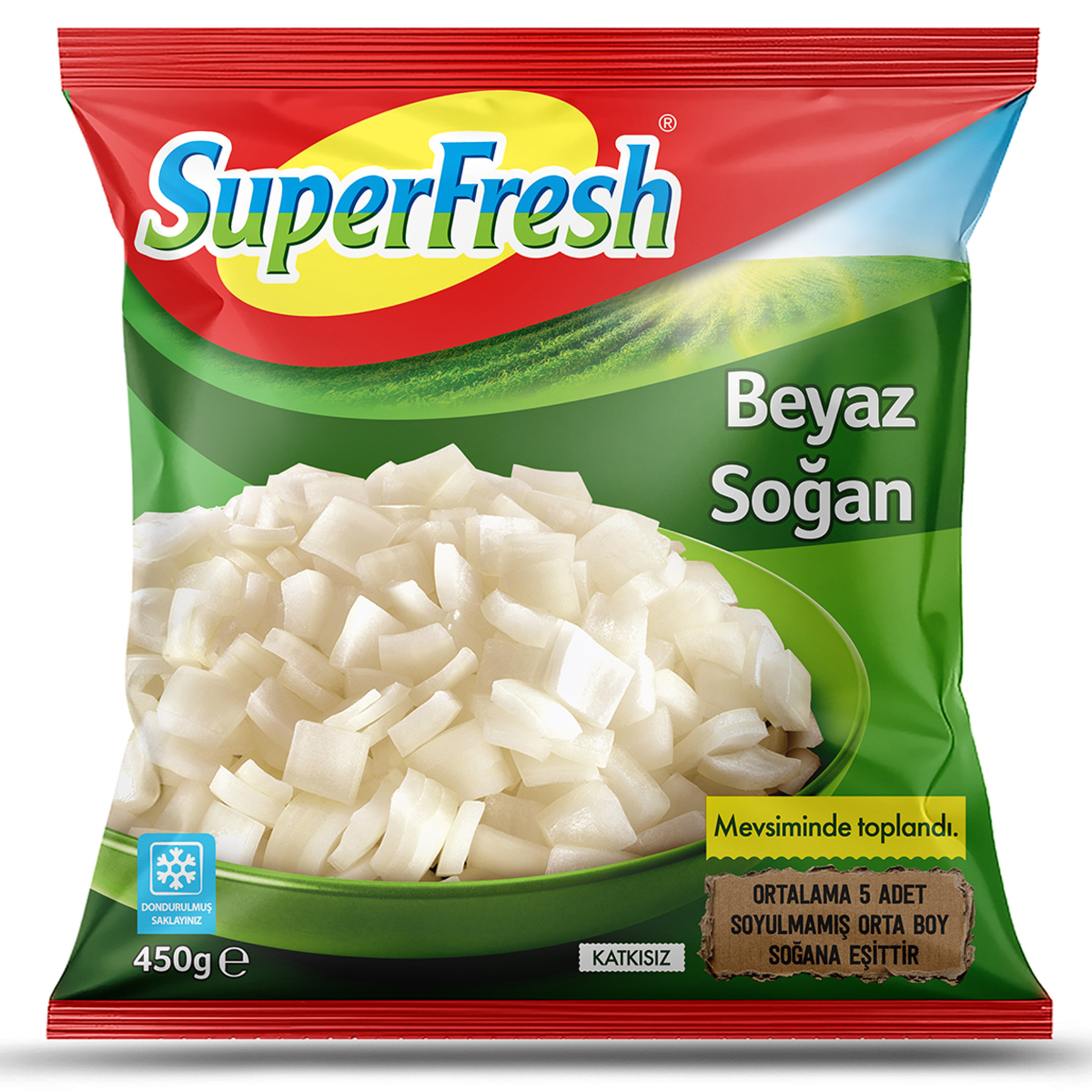 SuperFresh Tatlı Beyaz Soğan 450 G - Görsel 1
