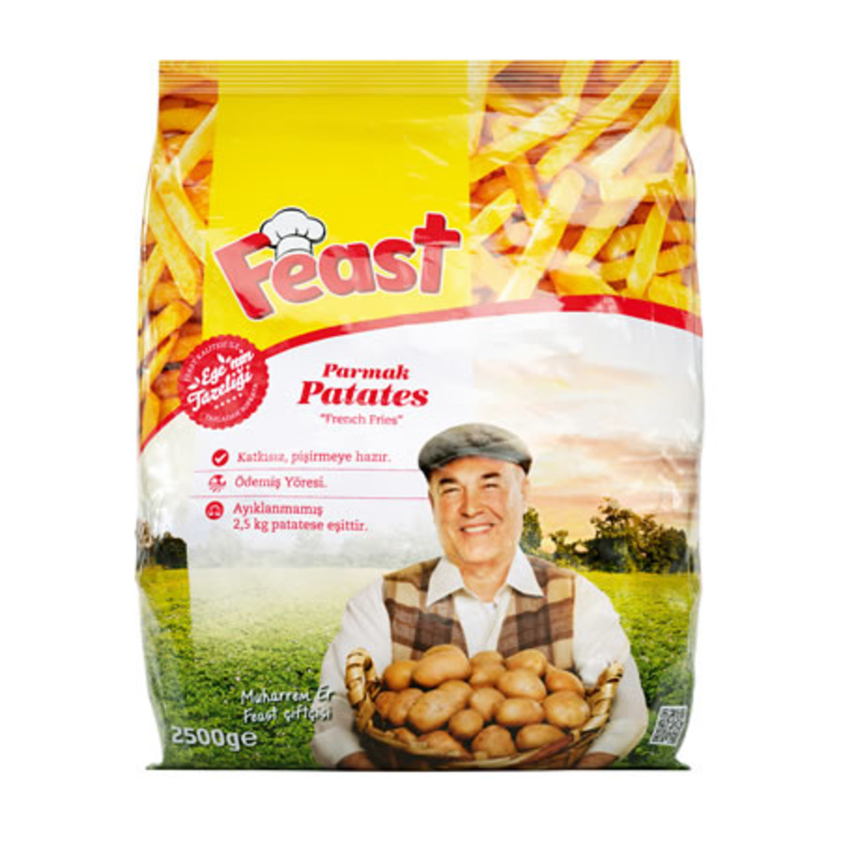 Feast Parmak Patates 2,5 Kg