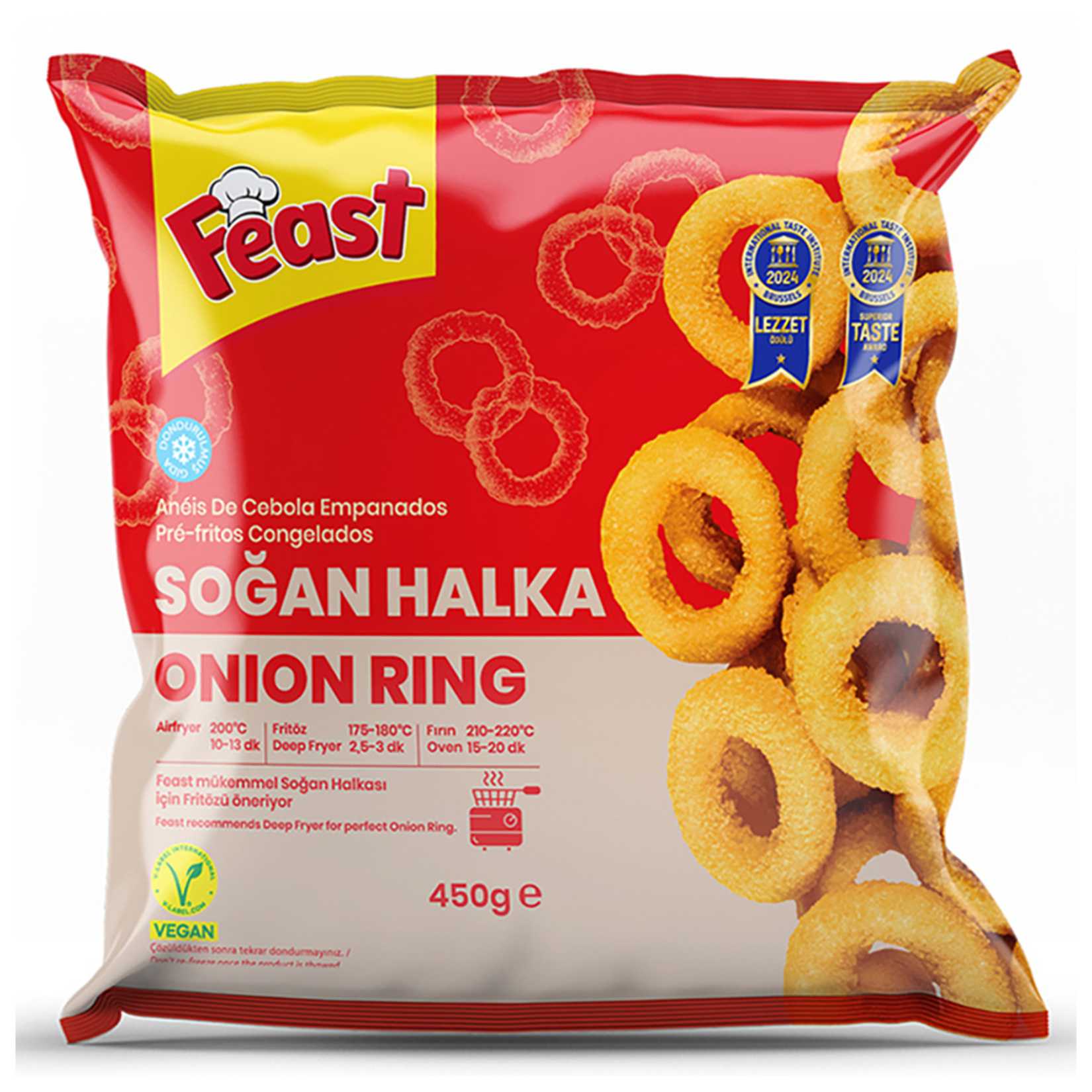 Feast Gurme Soğan Halka 450 G