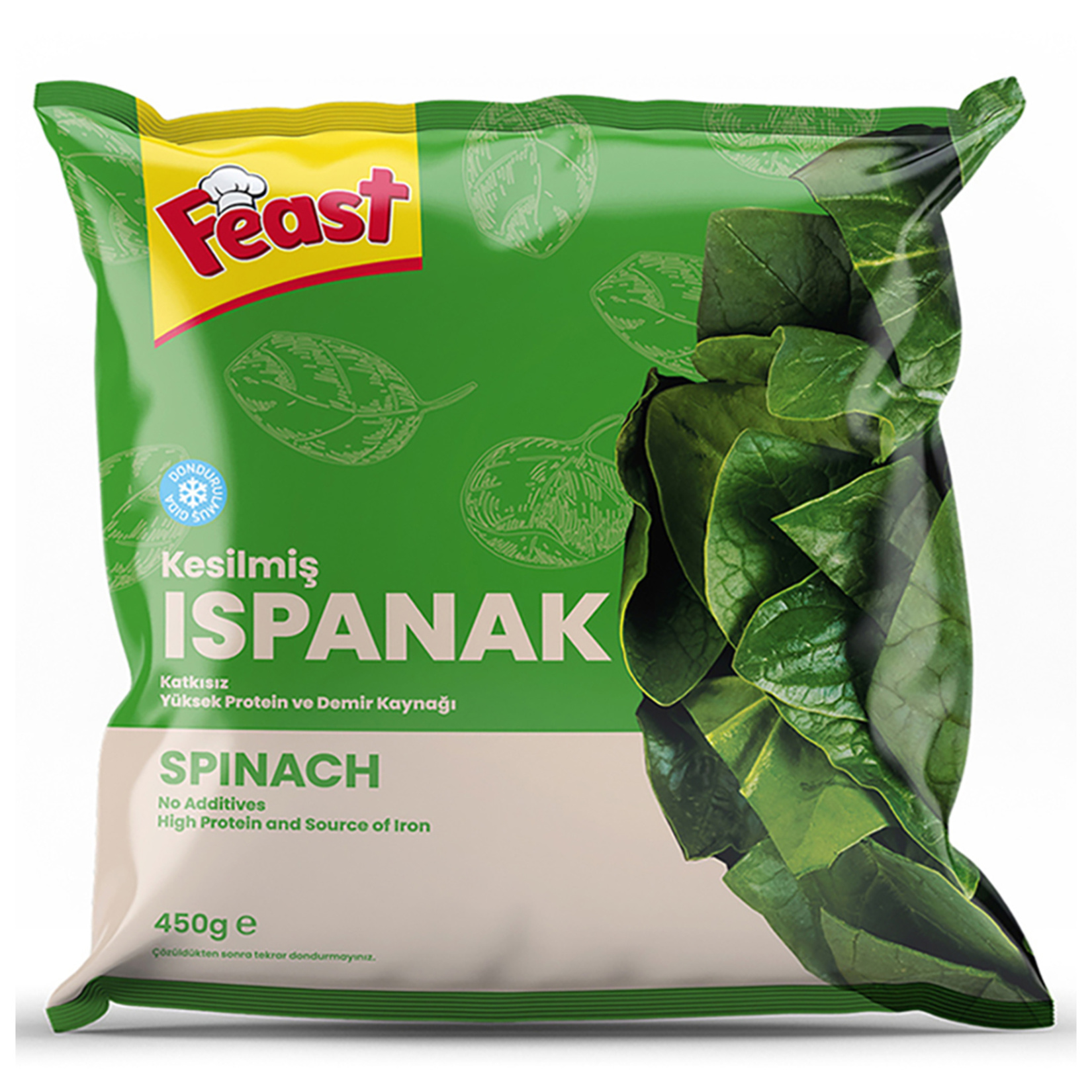 Feast Ispanak 450 G