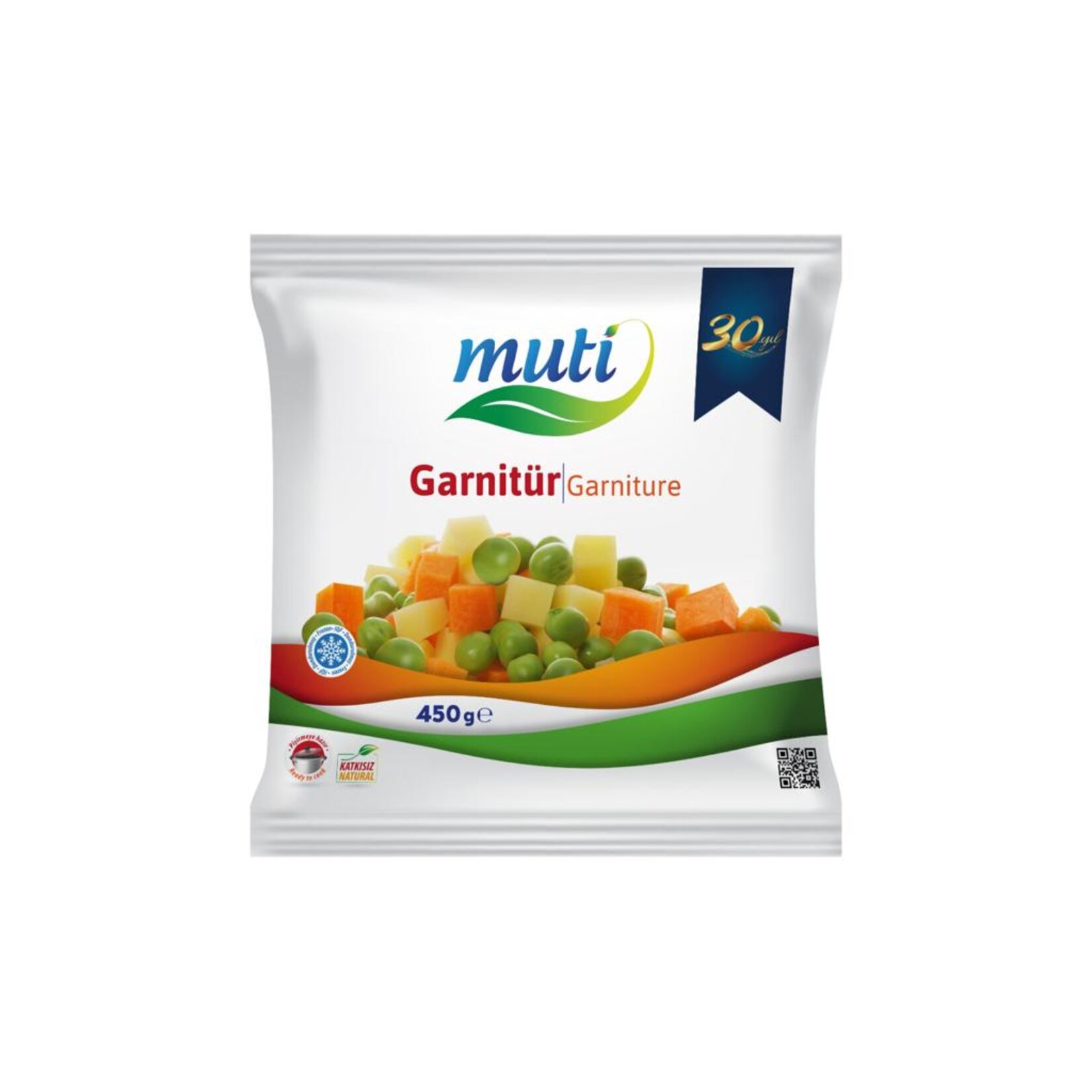 Muti Dondurulmuş Garnitür 450G