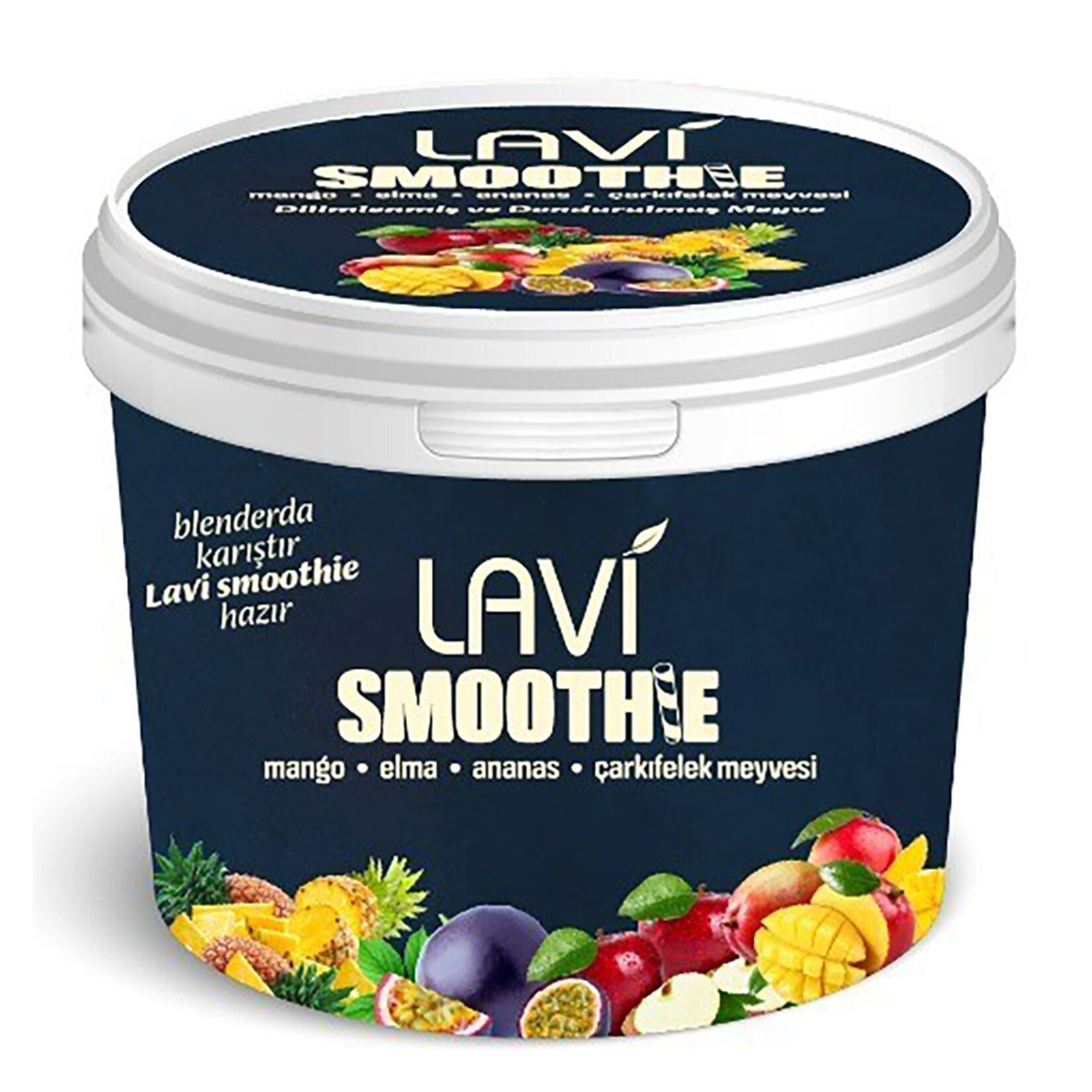 Lavi Smoothie Mango Elma Ananas Çarkıfelek Meyvesi 150 G - Görsel 1
