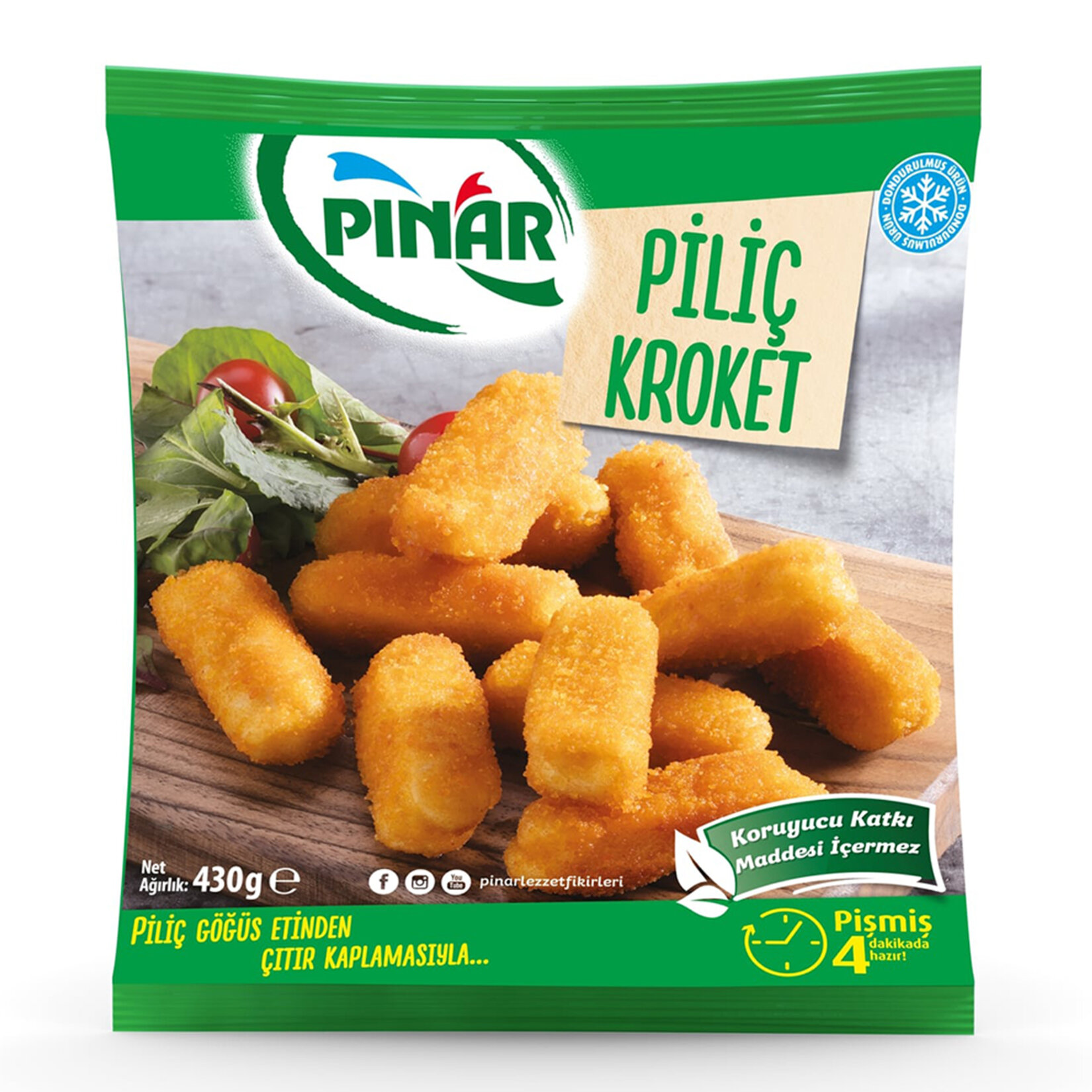 Pınar Piliç Kroket 430 G